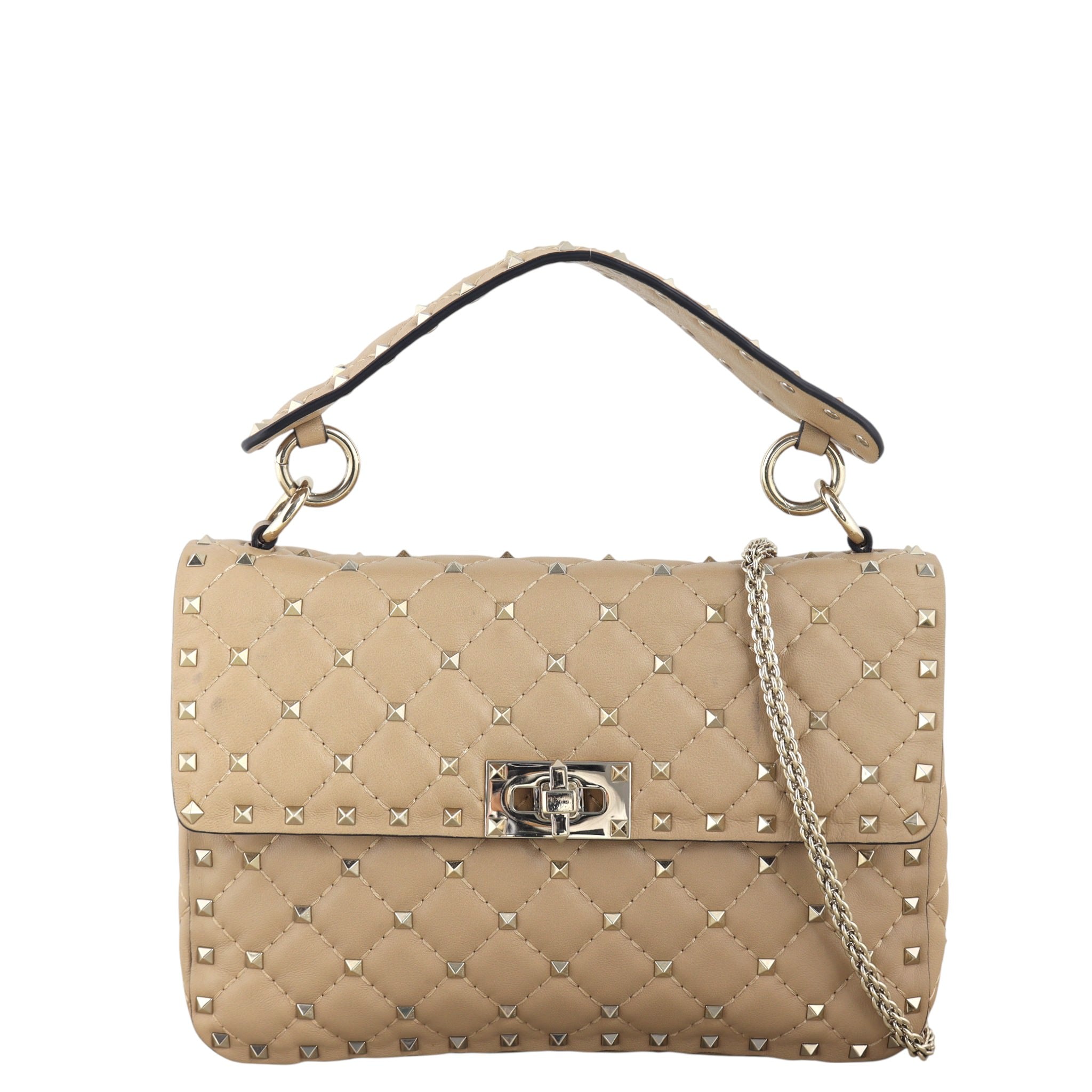 Valentino Rockstud Spike Medium Shoulder Bag