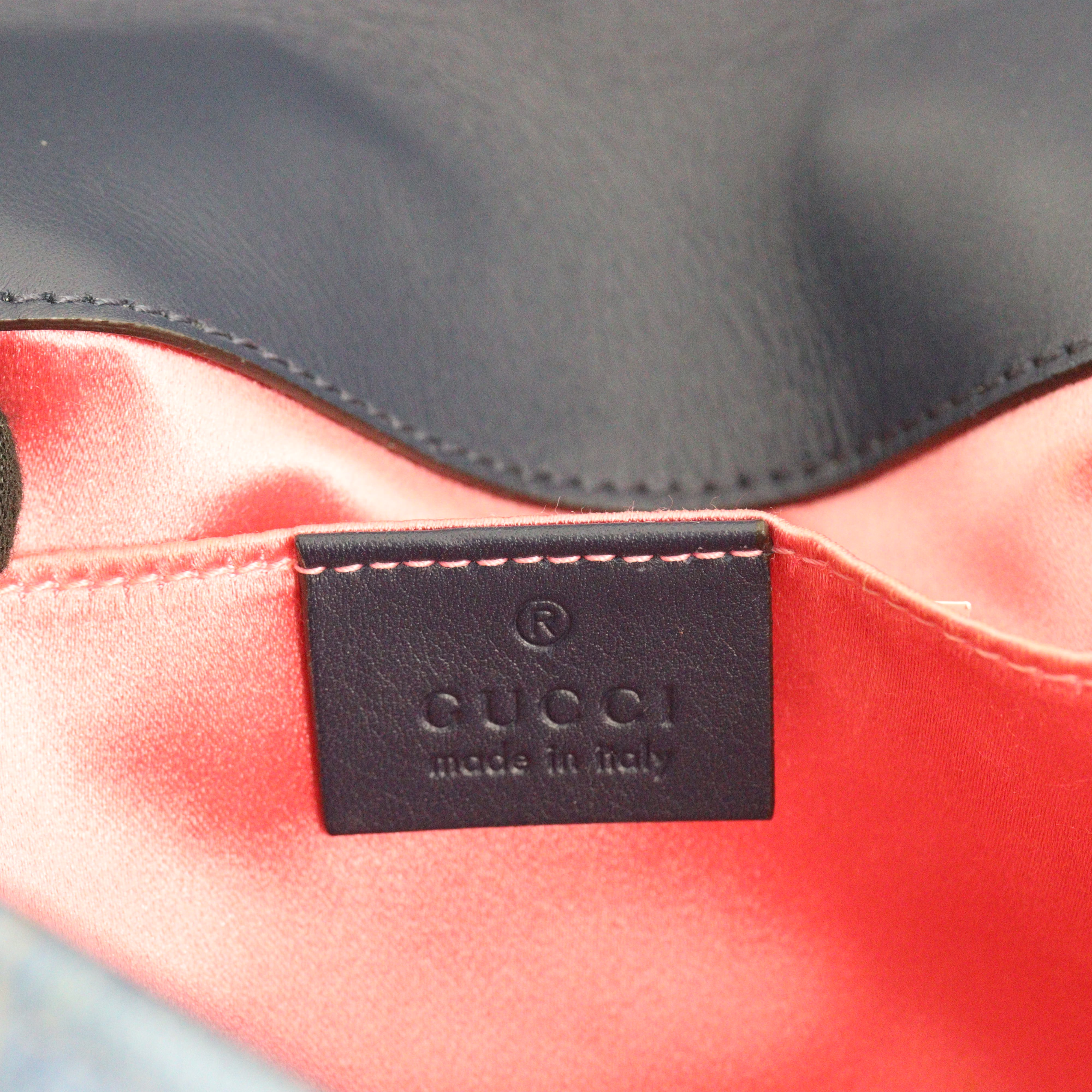 Gucci GG Marmont Matelasse Small Shoulder Bag Pearl Studded