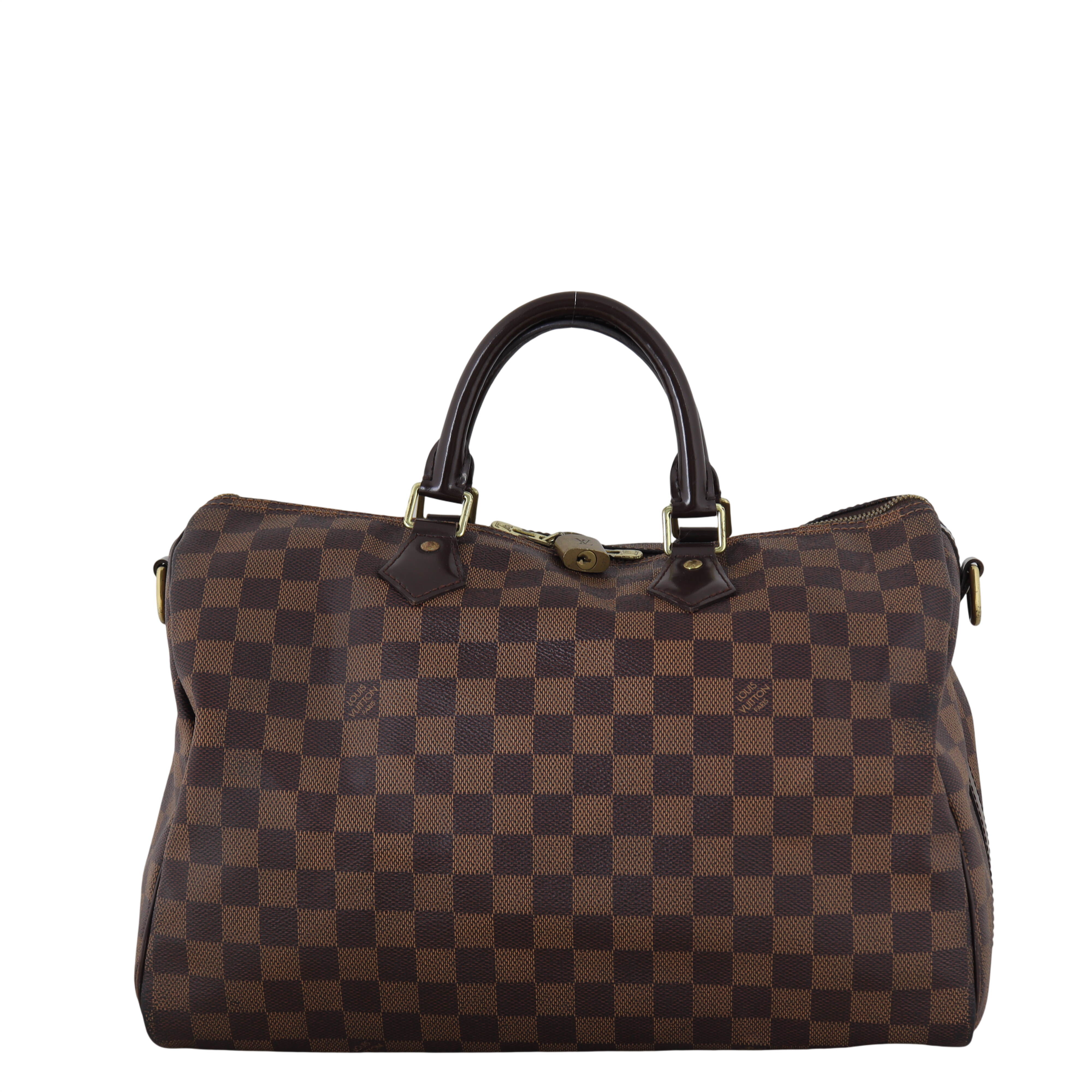 Louis Vuitton Speedy 35 Bandouliere Damier Ebene