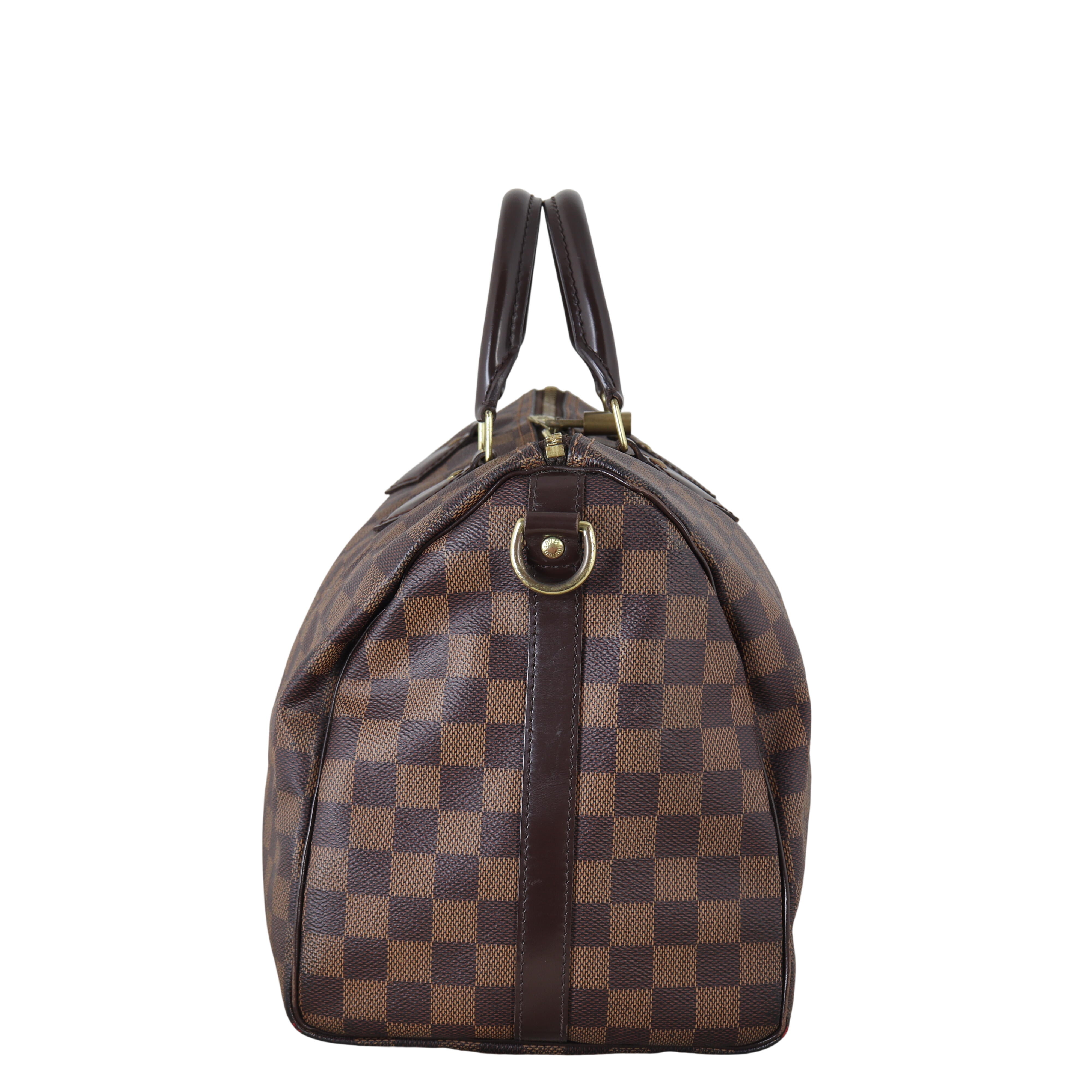 Louis Vuitton Speedy 35 Bandouliere Damier Ebene