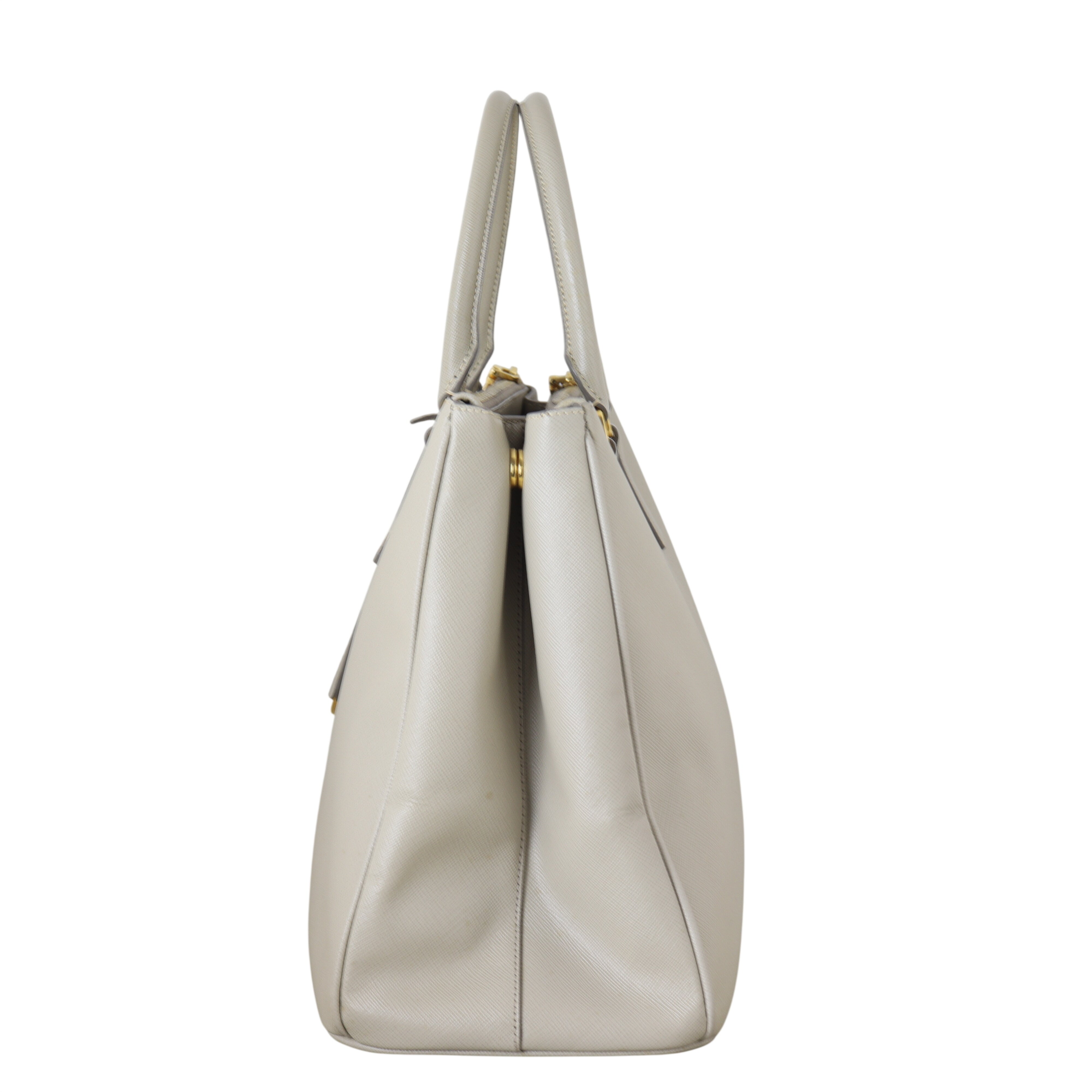 Prada Saffiano Lux Galleria Double Zip Tote Large