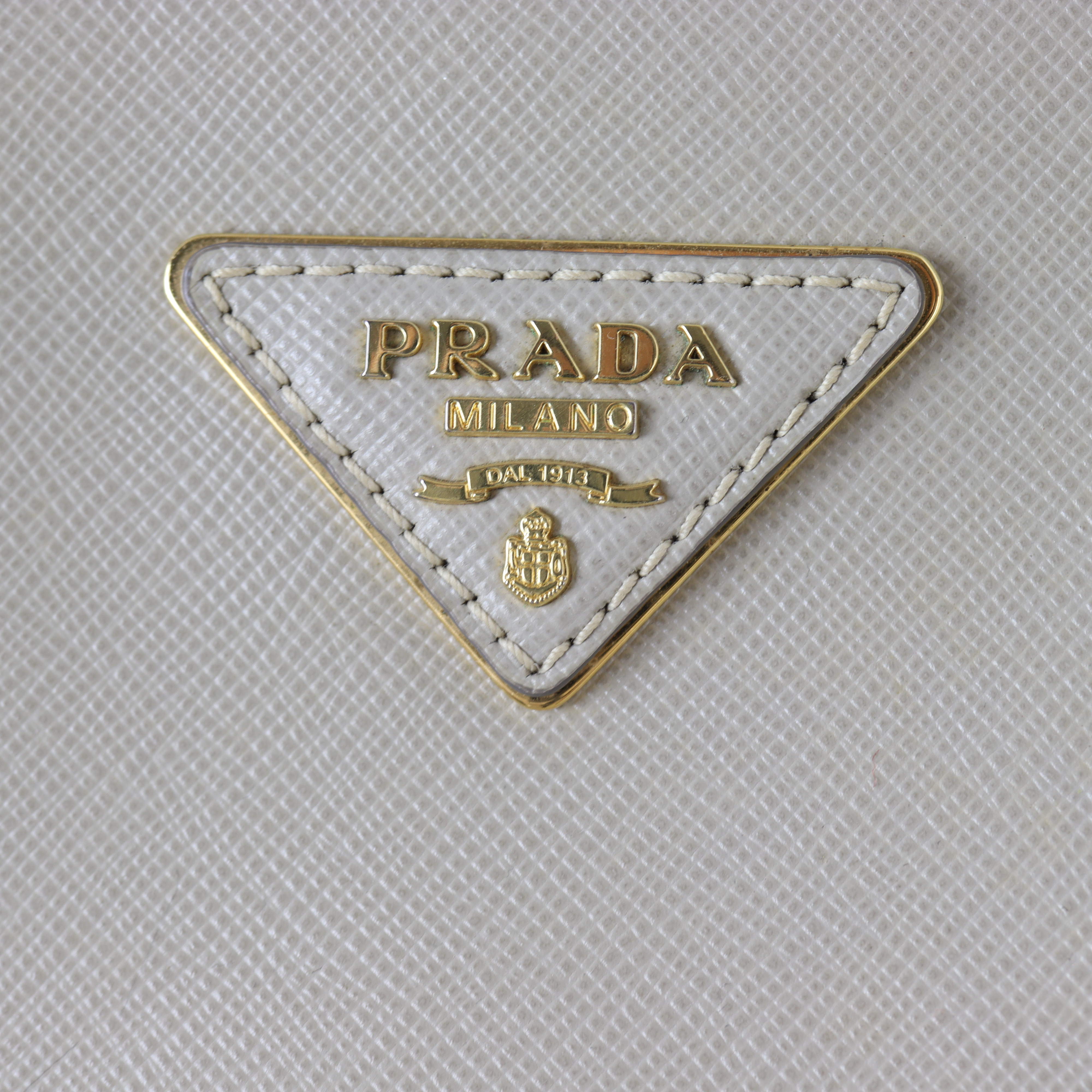 Prada Saffiano Lux Galleria Double Zip Tote Large