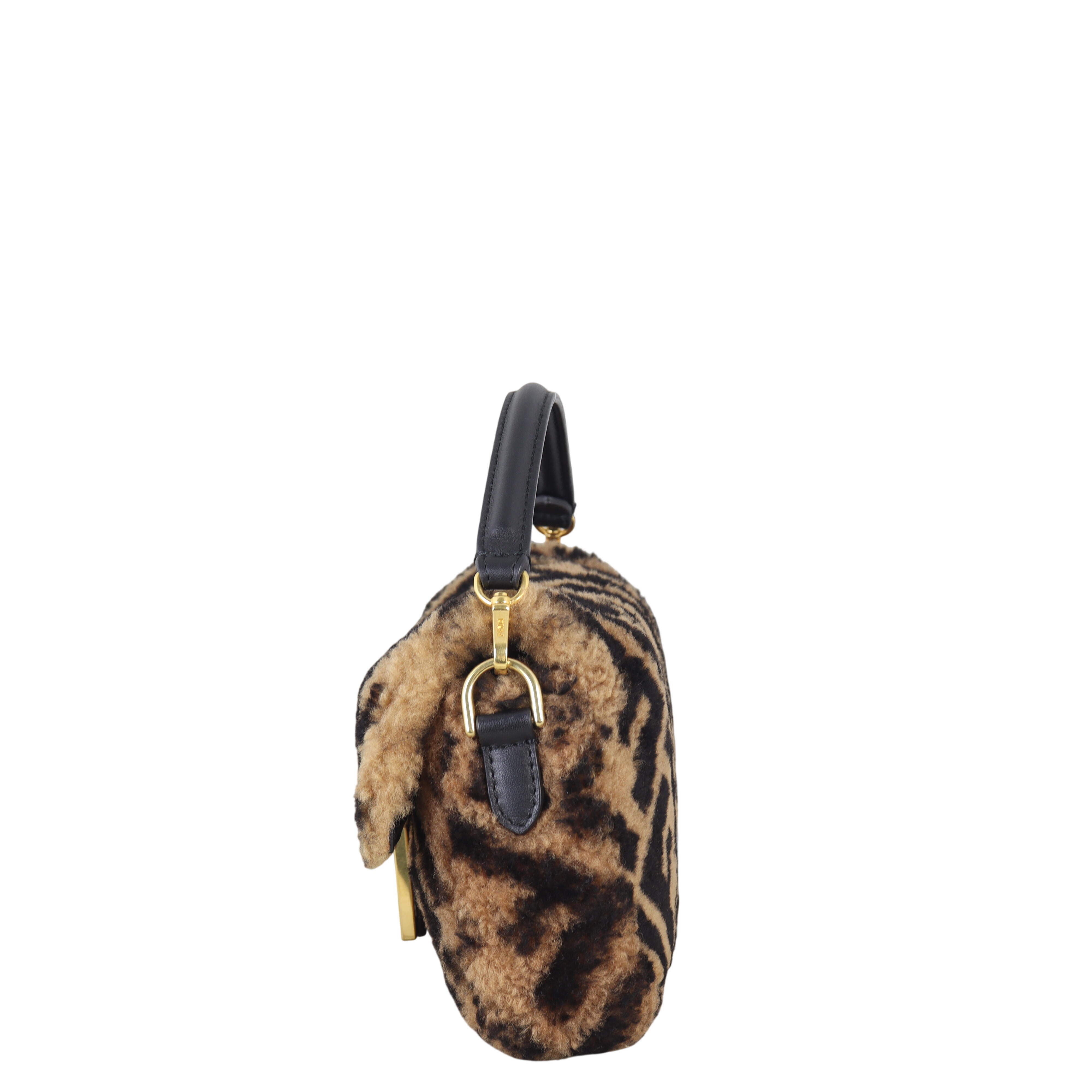 Fendi Baguette Bag Mini Shearling