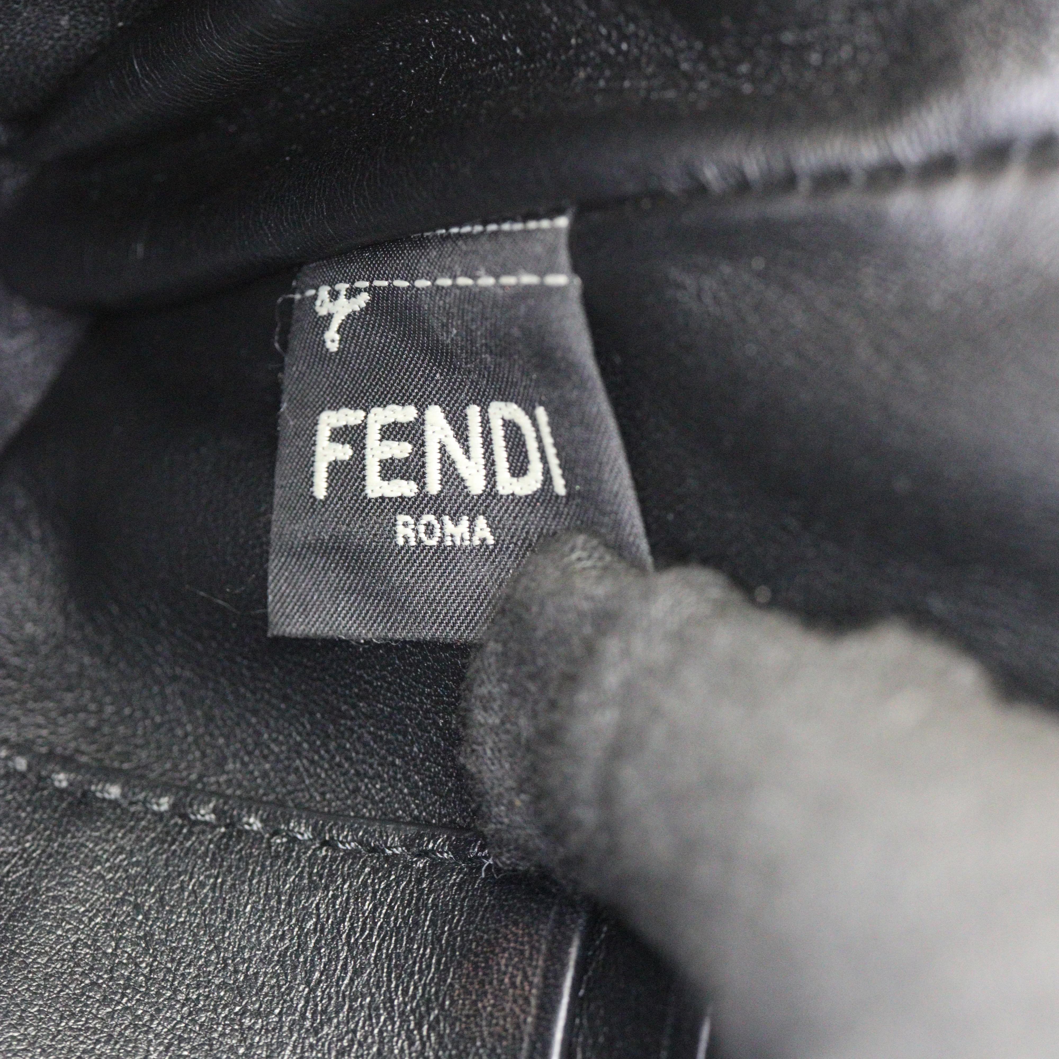 Fendi Baguette Bag Mini Shearling
