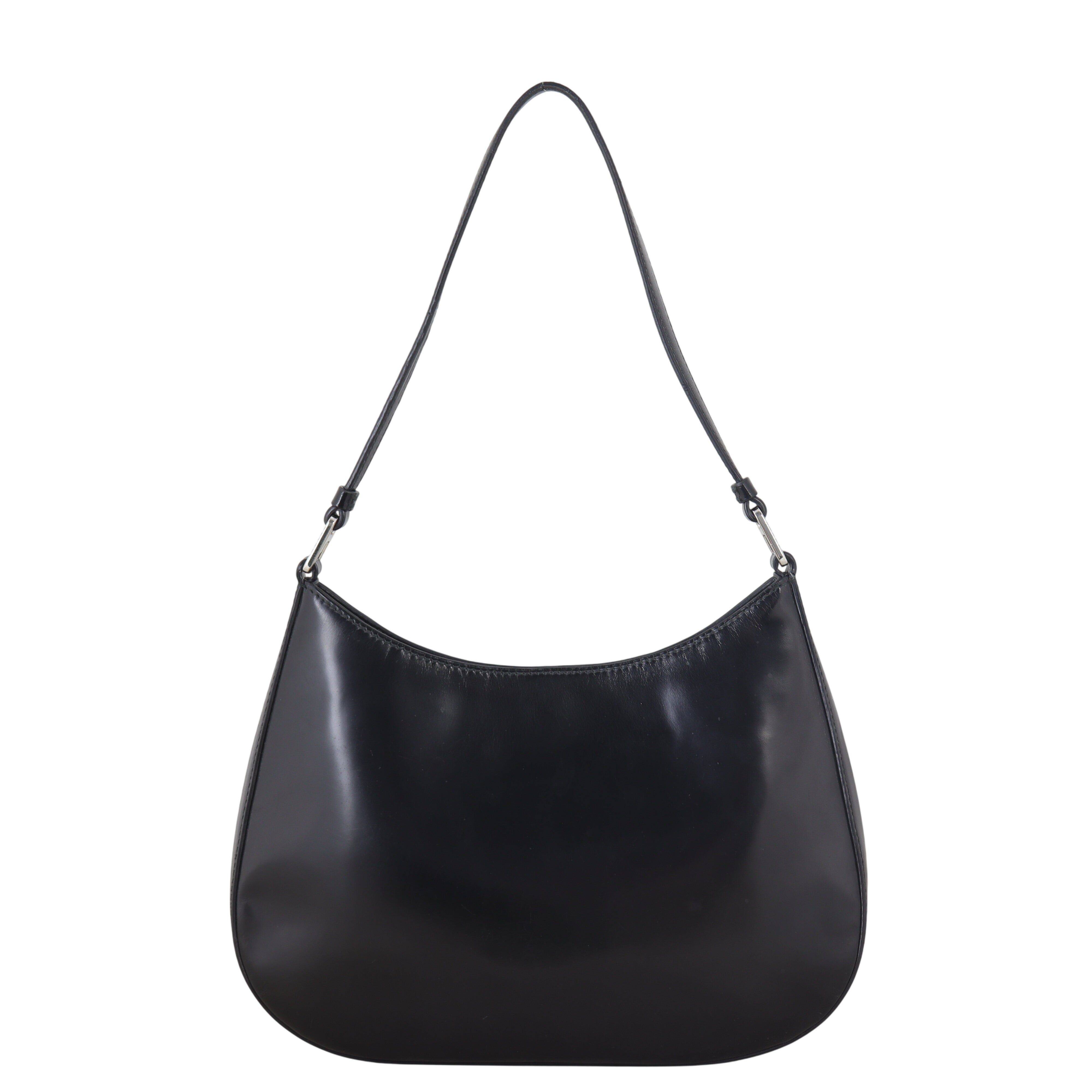 Prada Cleo Shoulder Bag Brushed Leather