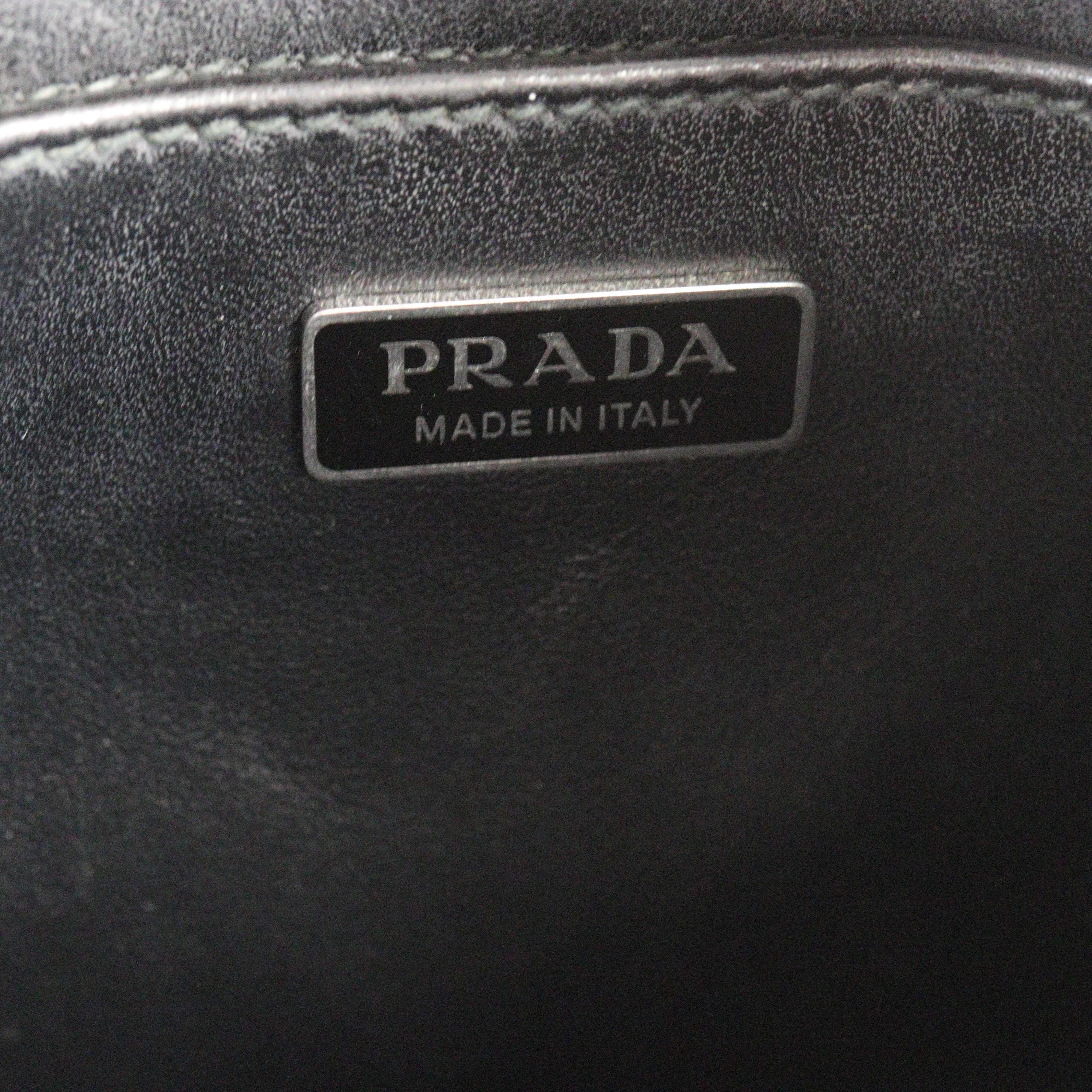 Prada Cleo Shoulder Bag Brushed Leather
