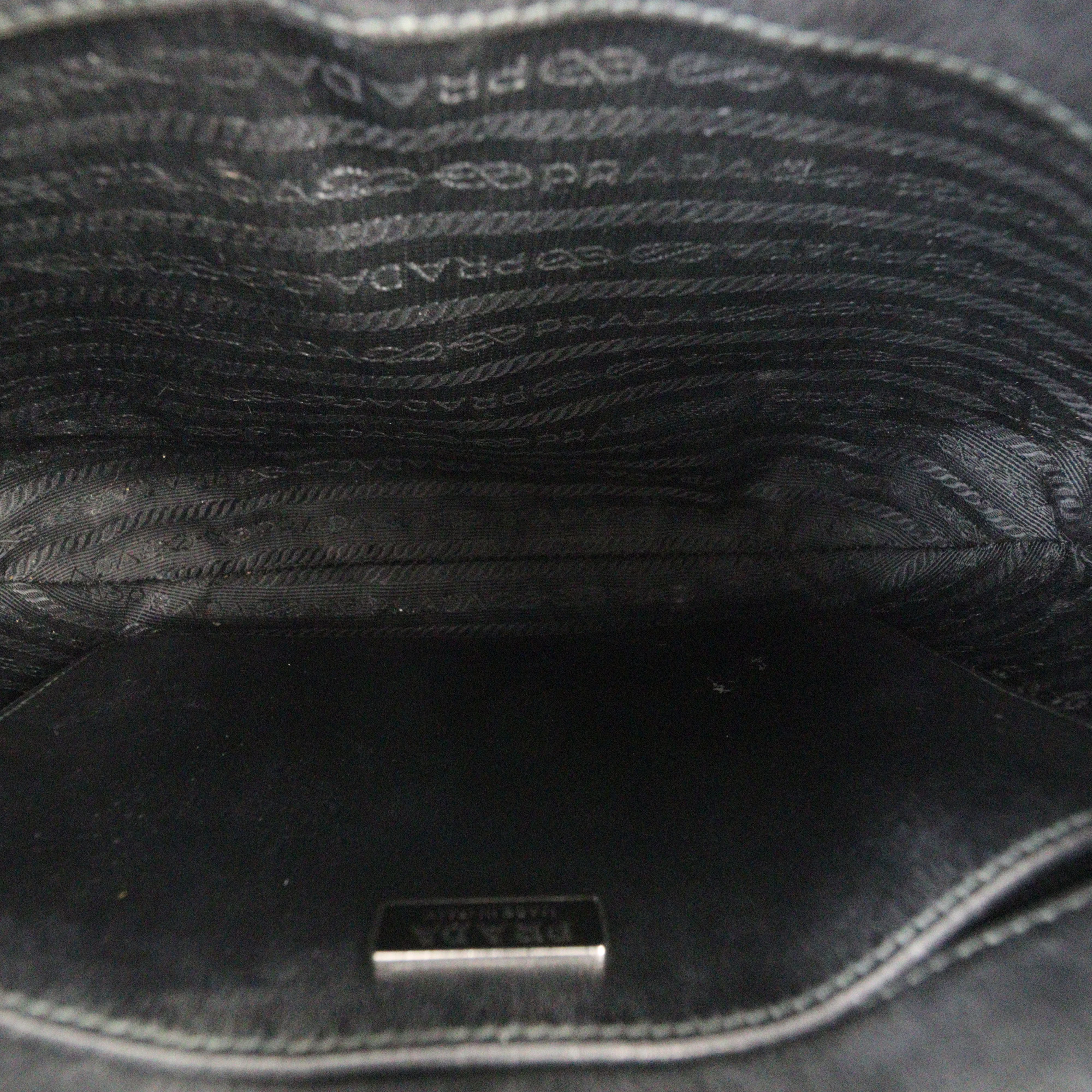 Prada Cleo Shoulder Bag Brushed Leather