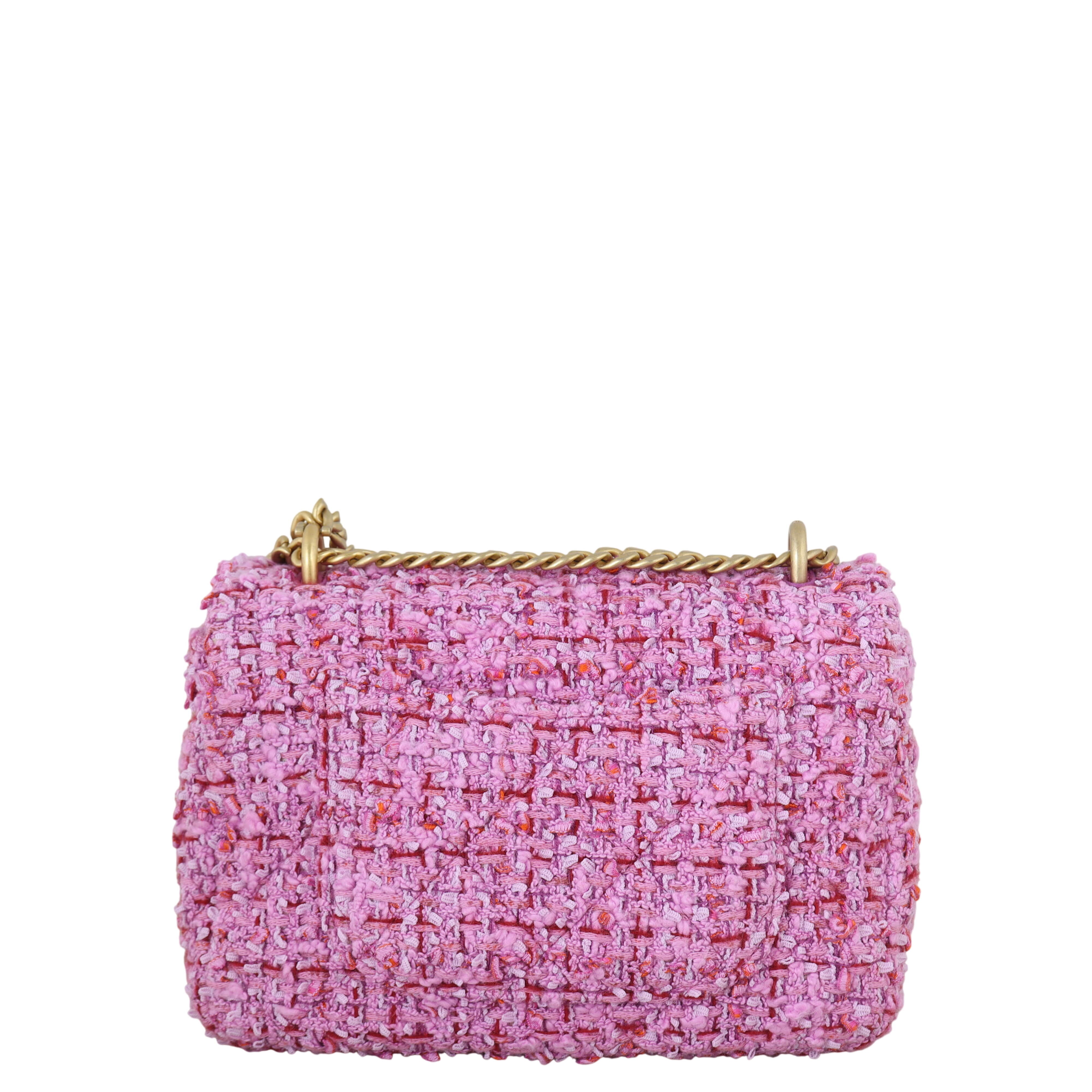 Chanel Classic Flap Mini Square Bag Tweed