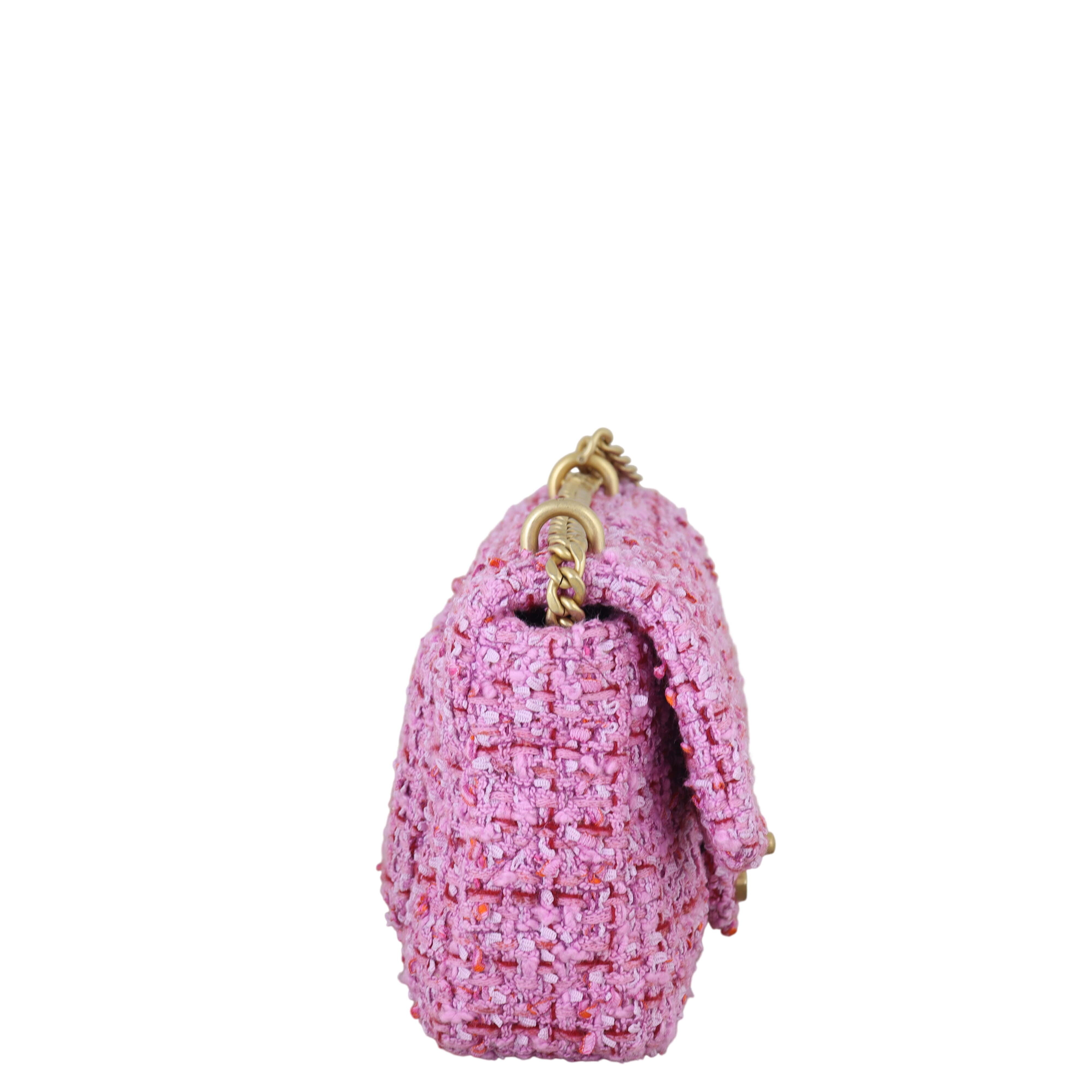 Chanel Classic Flap Mini Square Bag Tweed