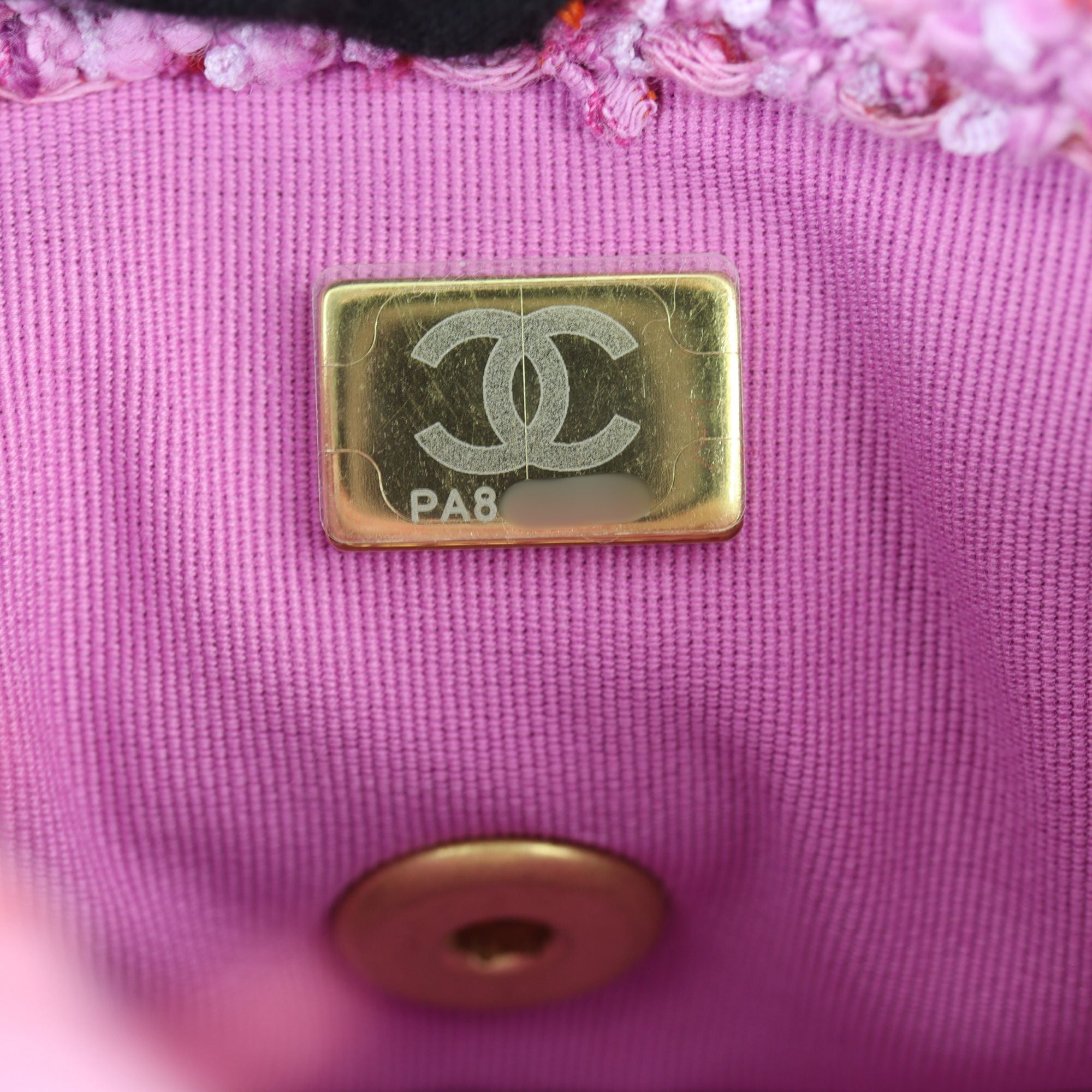 Chanel Classic Flap Mini Square Bag Tweed