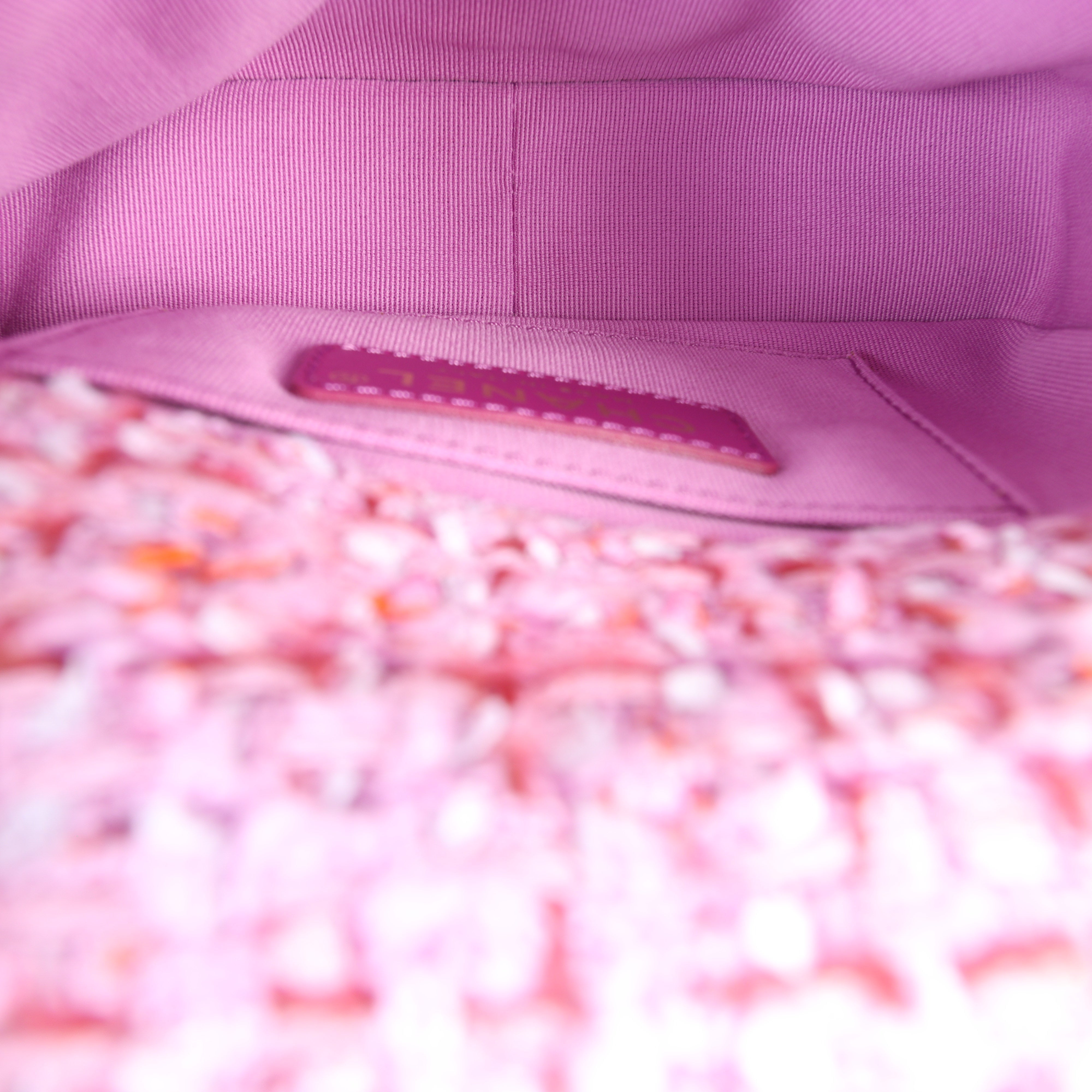 Chanel Classic Flap Mini Square Bag Tweed