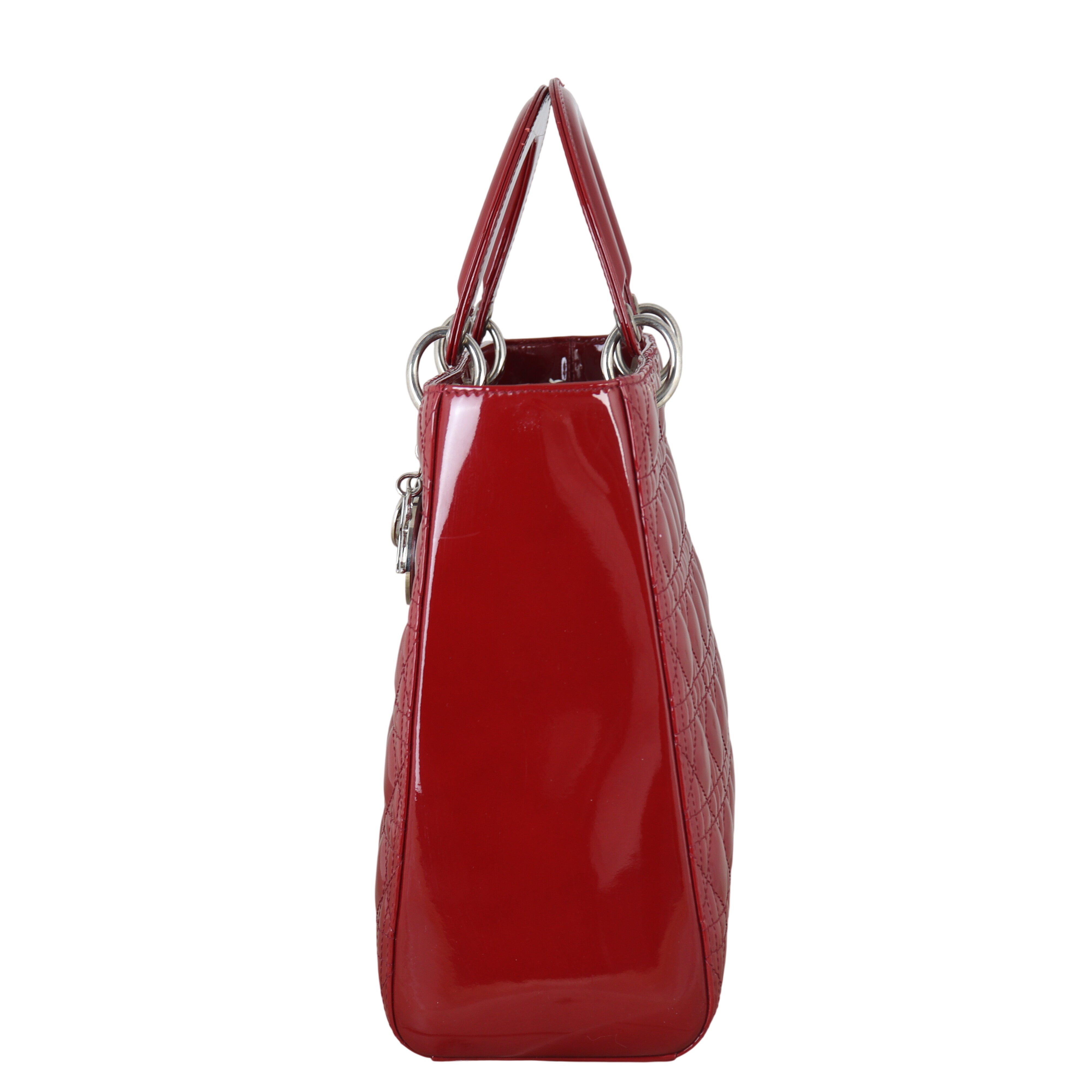 Dior Lady Dior Large Patent