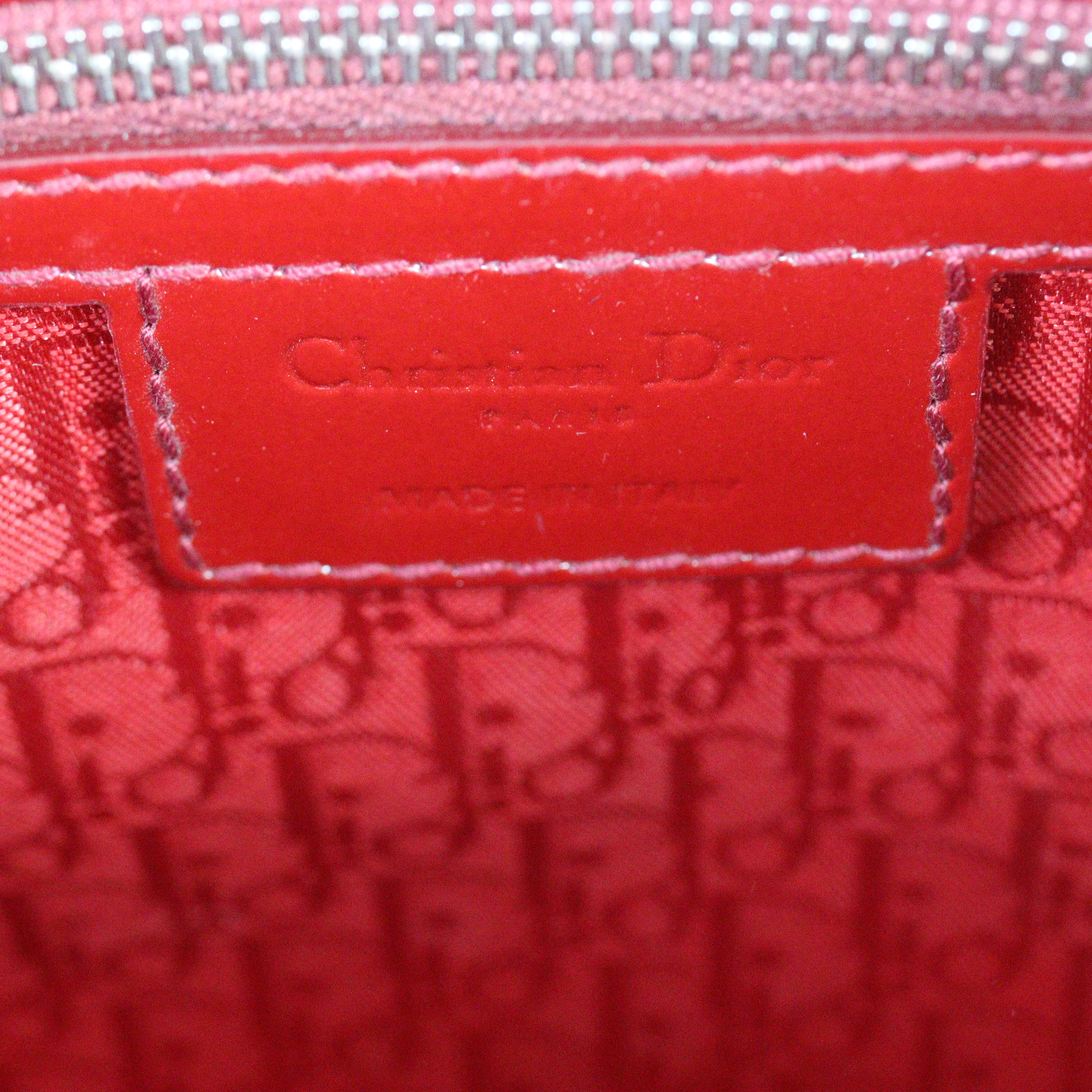 Dior Lady Dior Large Patent