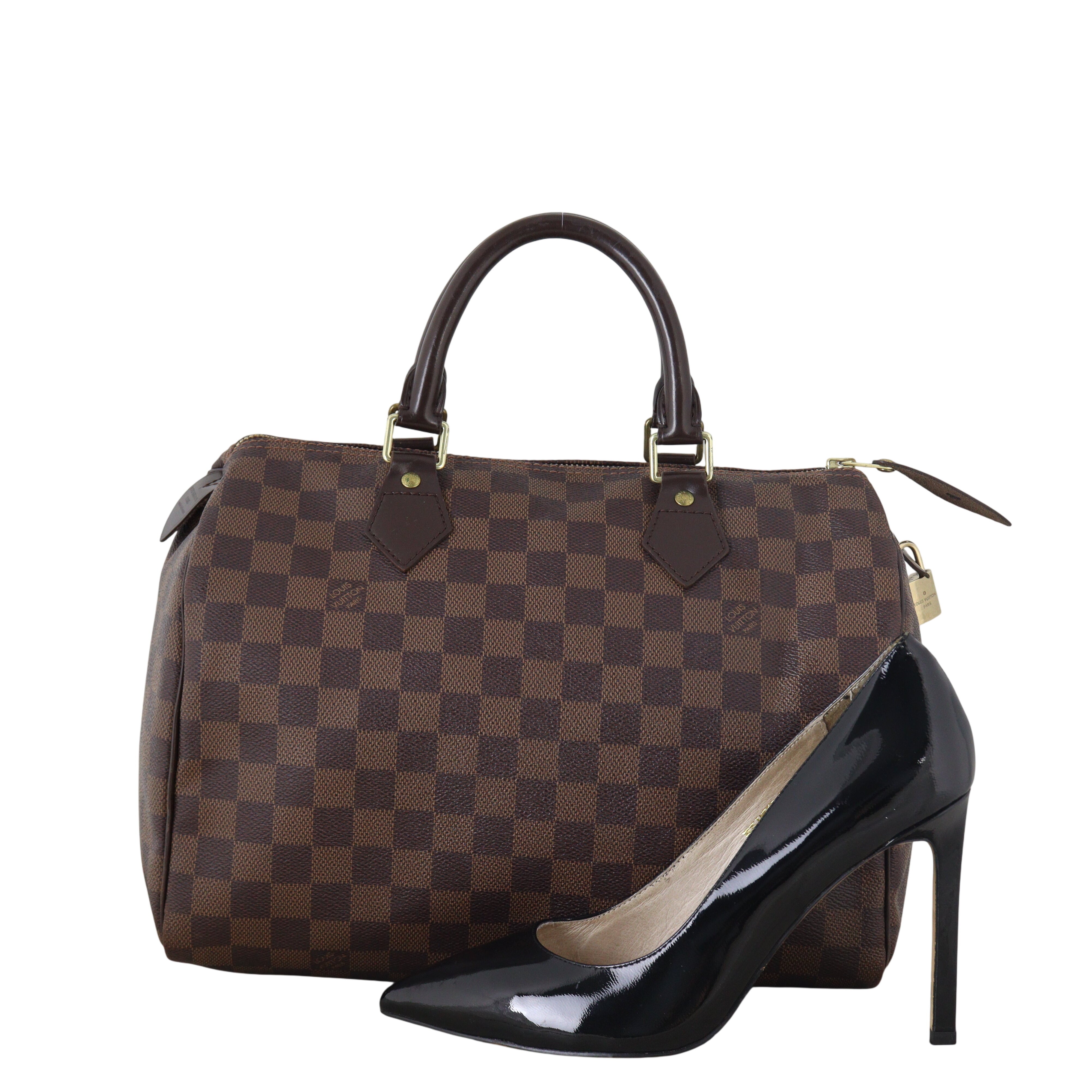 Louis Vuitton Speedy 30 Damier Ebene