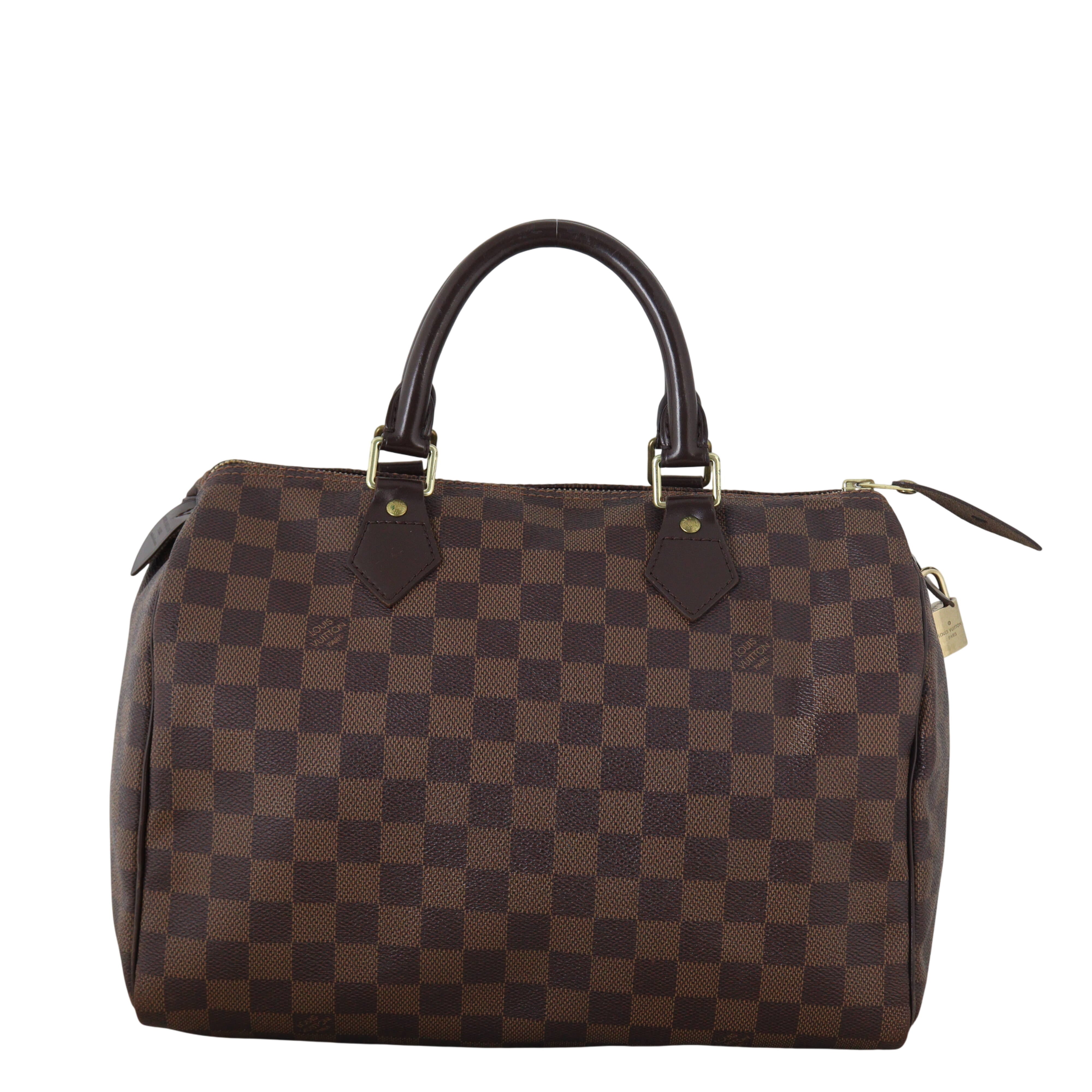 Louis Vuitton Speedy 30 Damier Ebene