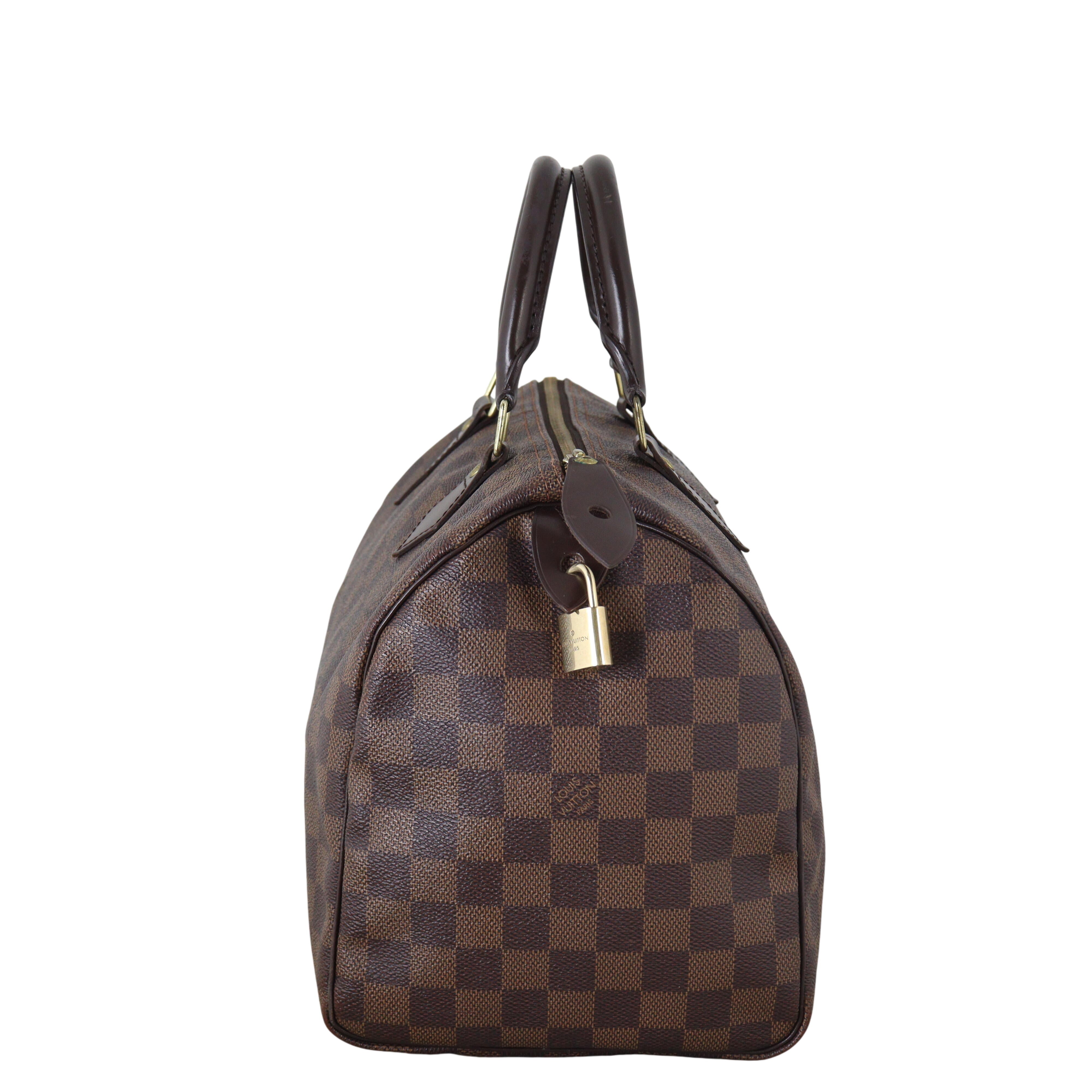 Louis Vuitton Speedy 30 Damier Ebene