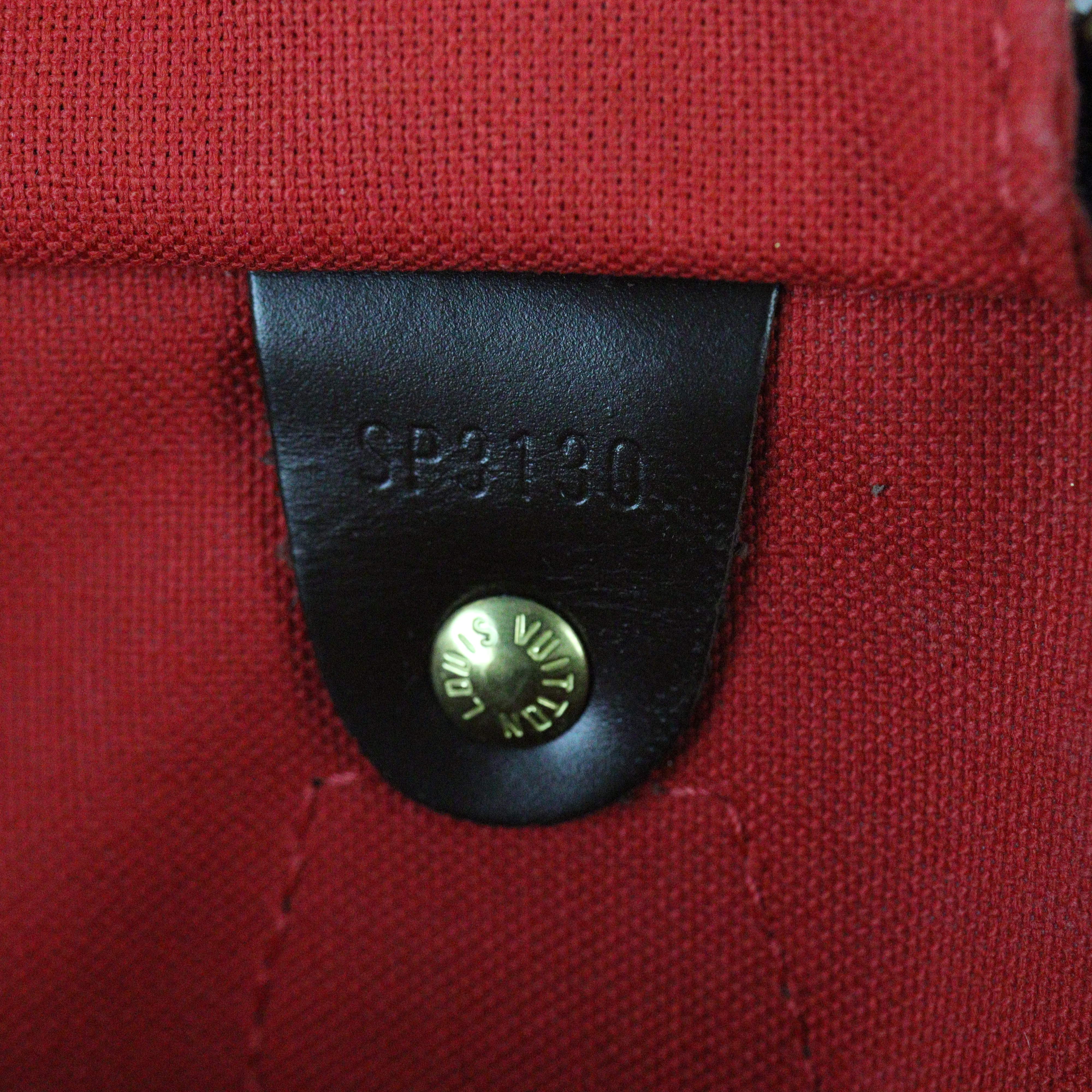 Louis Vuitton Speedy 30 Damier Ebene