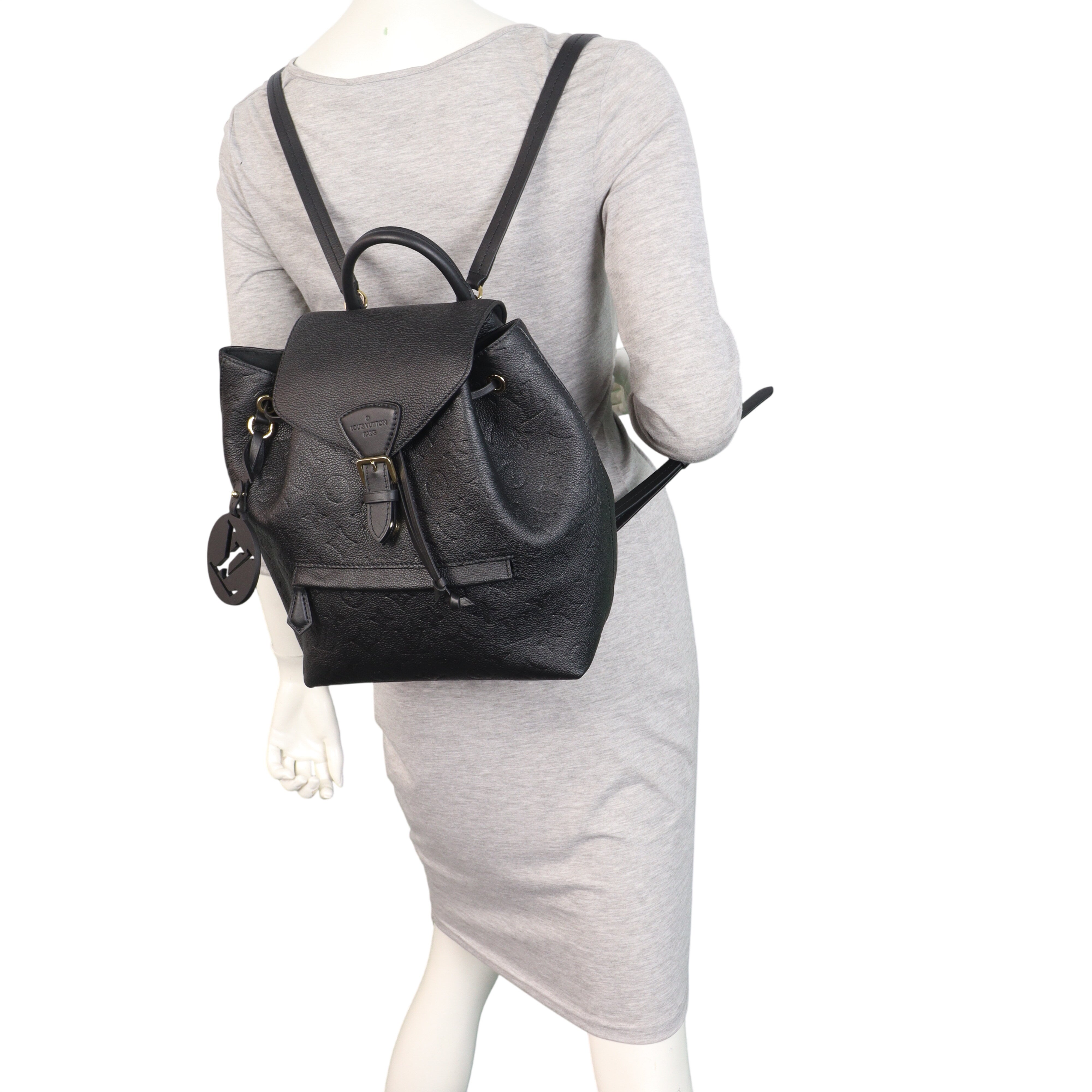 Louis Vuitton Montsouris PM Backpack Monogram Empreinte