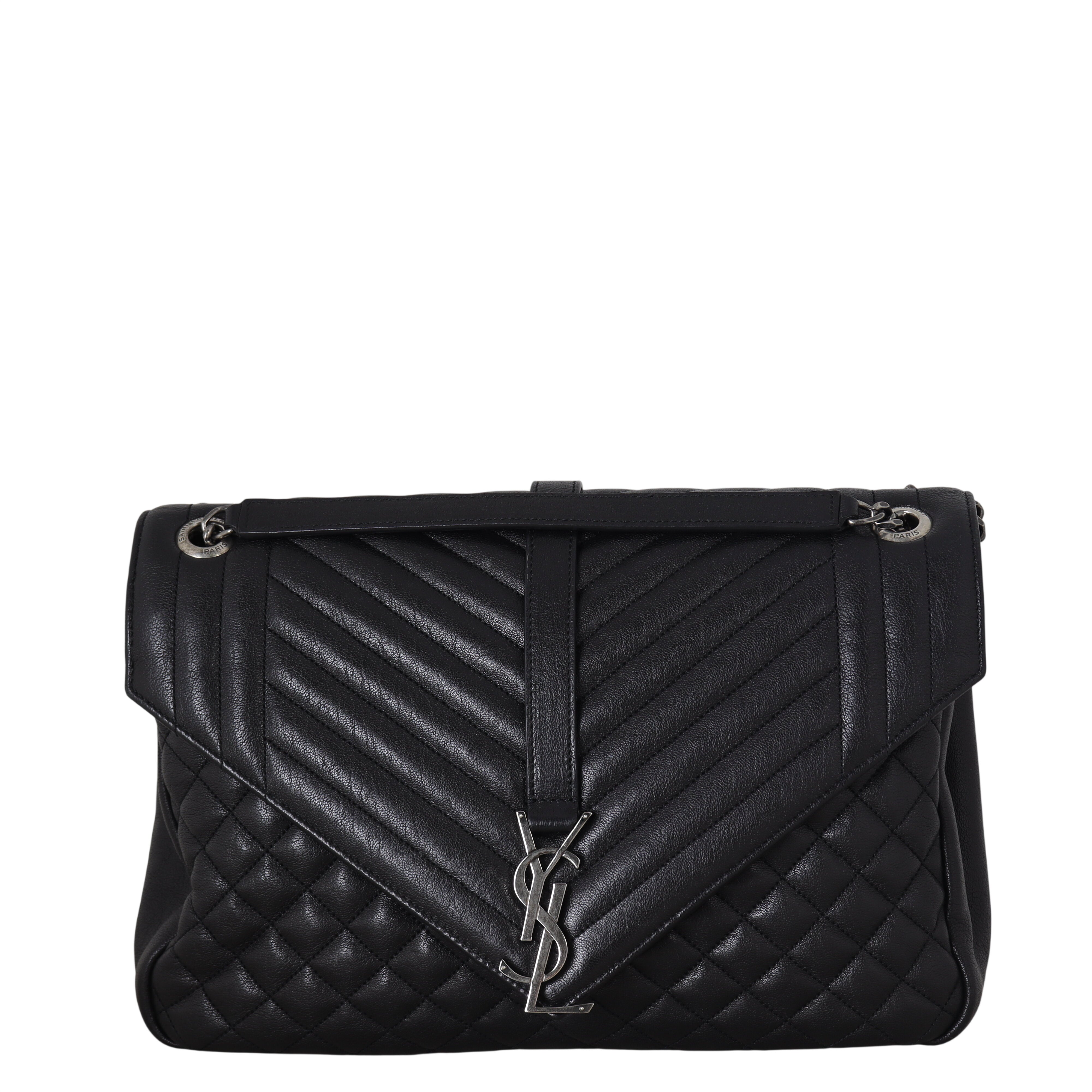 Saint Laurent Classic Medium Tri-Quilt Soft Envelope