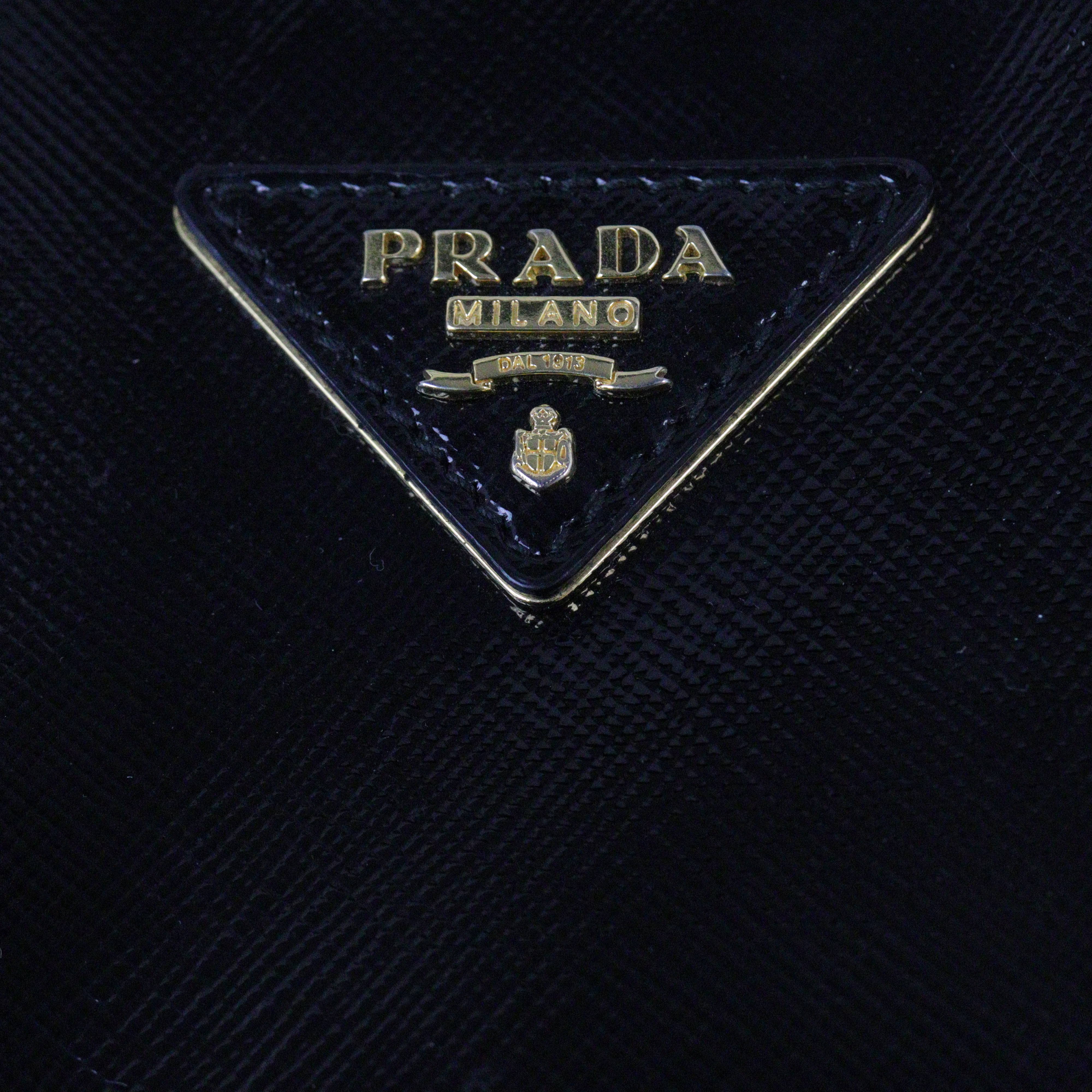 Prada Saffiano Vernice Lux Tote Large