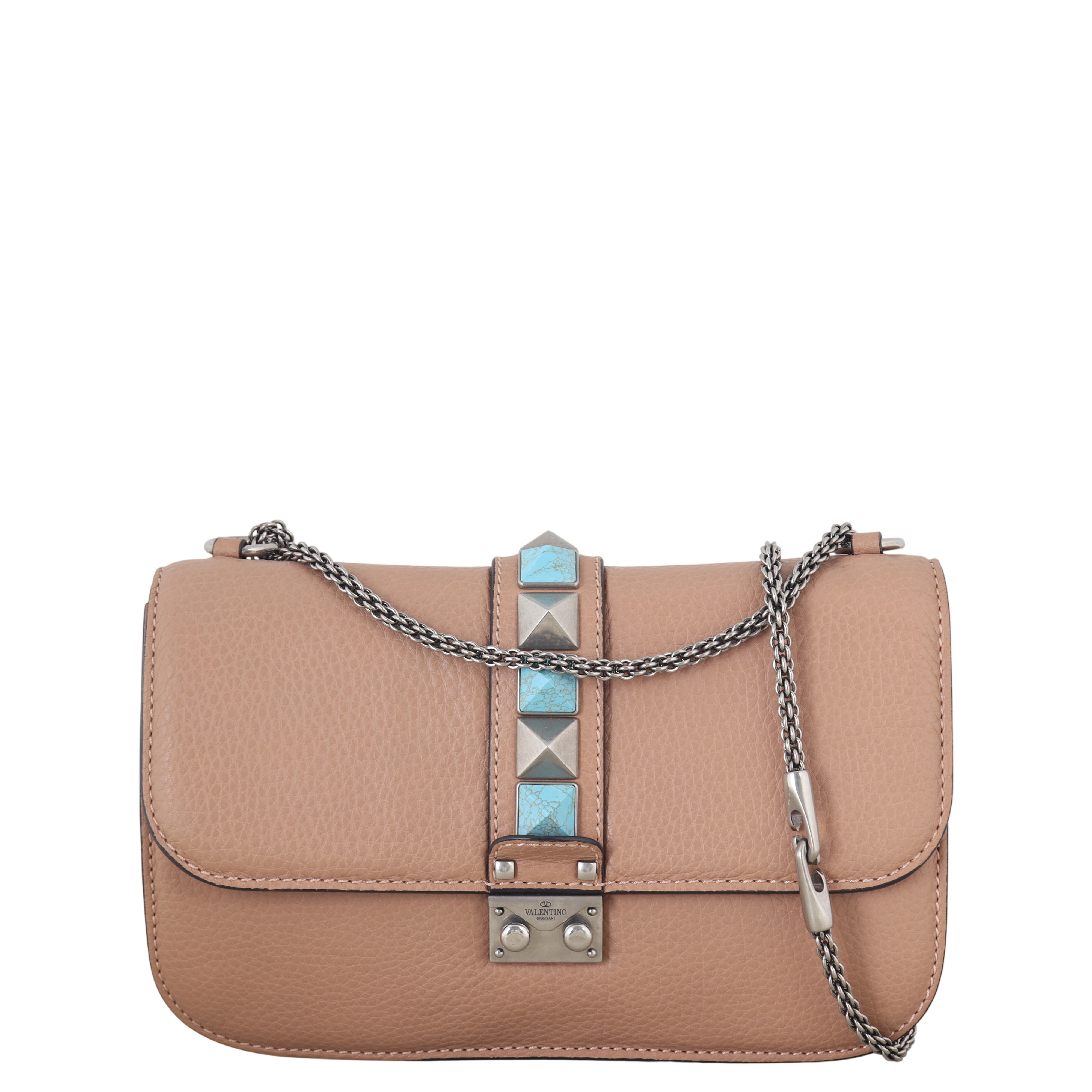 Valentino Glam Lock Medium Shoulder Bag