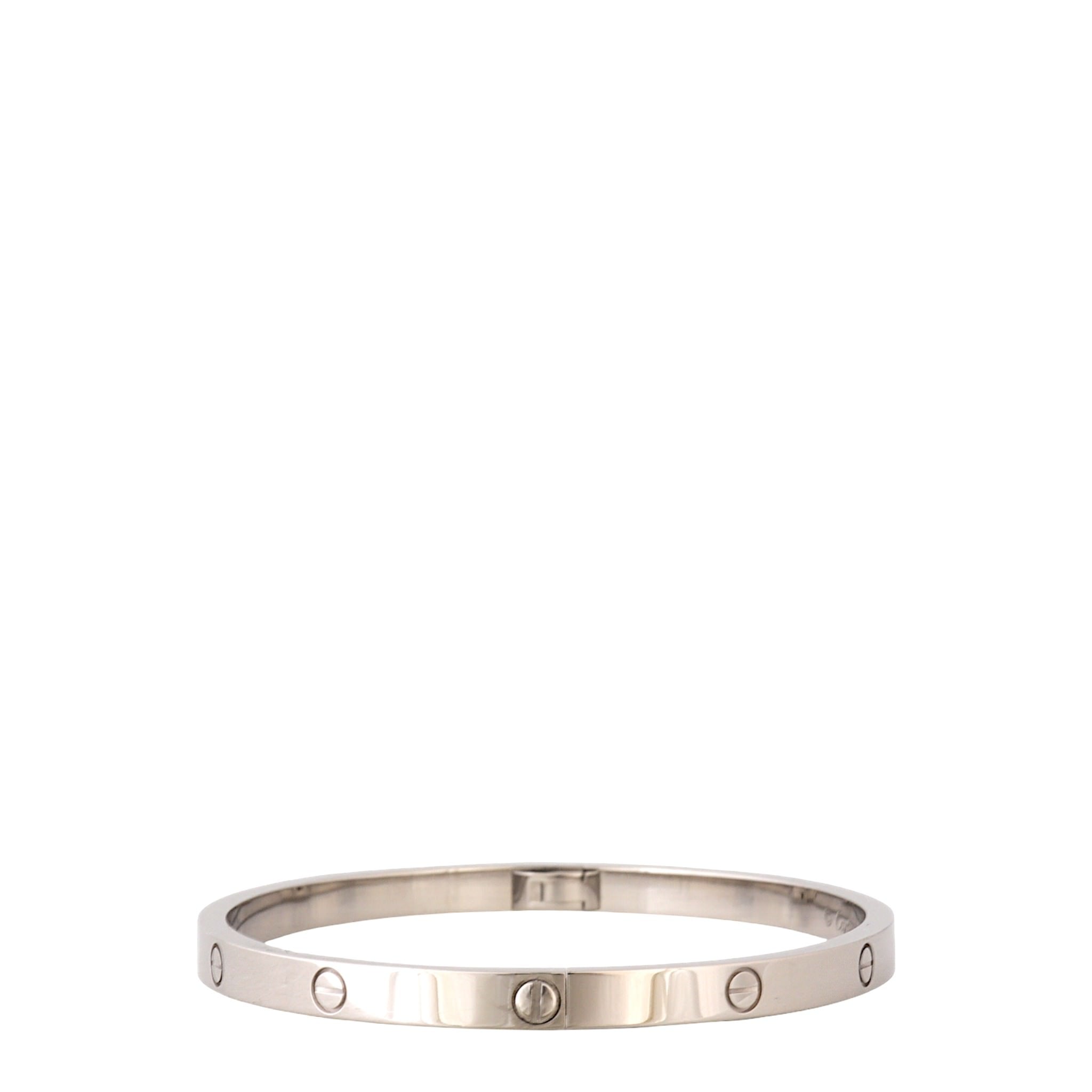 Cartier Small Love Bracelet 18k White Gold