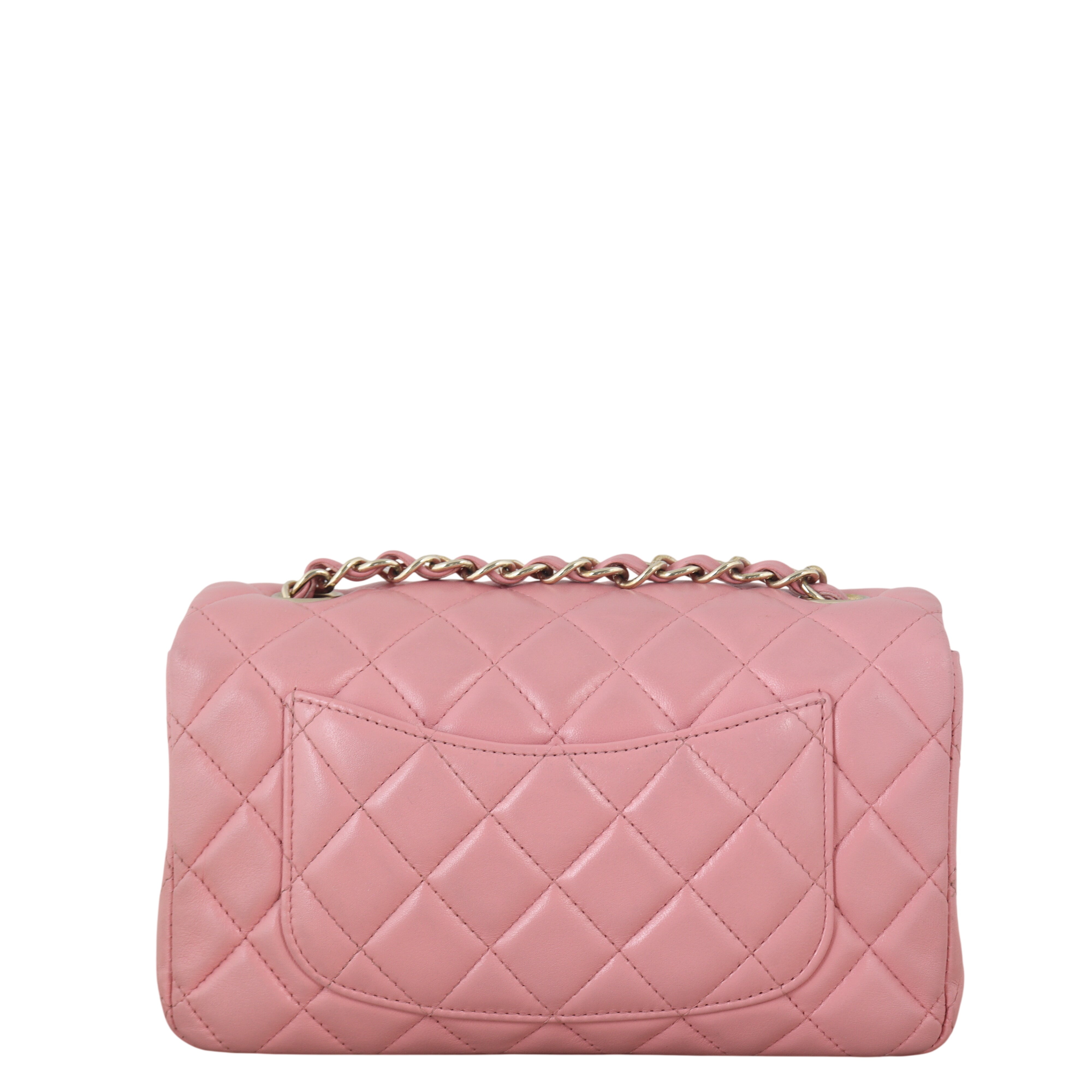 Chanel Classic Flap Mini Rectangular Bag Lambskin