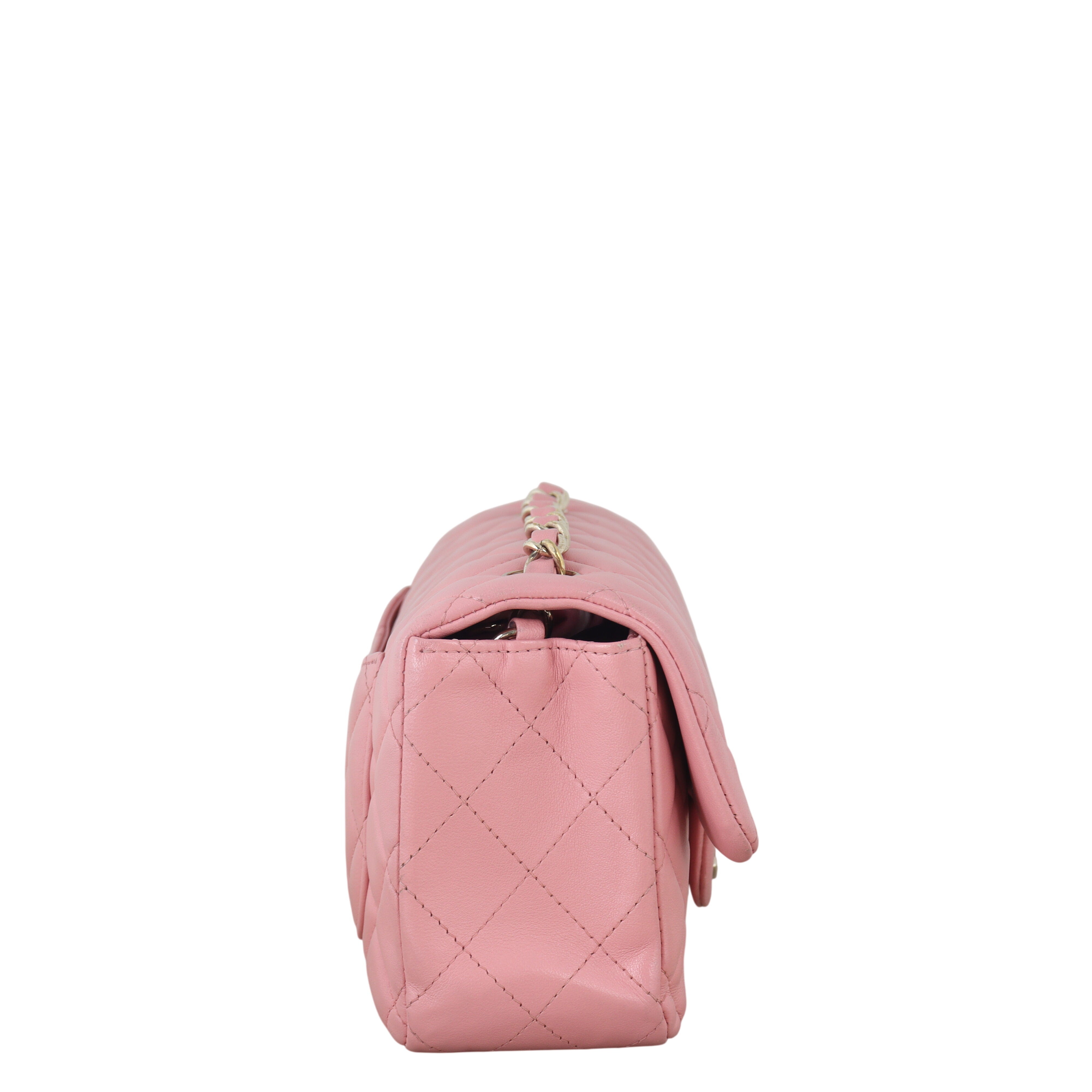 Chanel Classic Flap Mini Rectangular Bag Lambskin