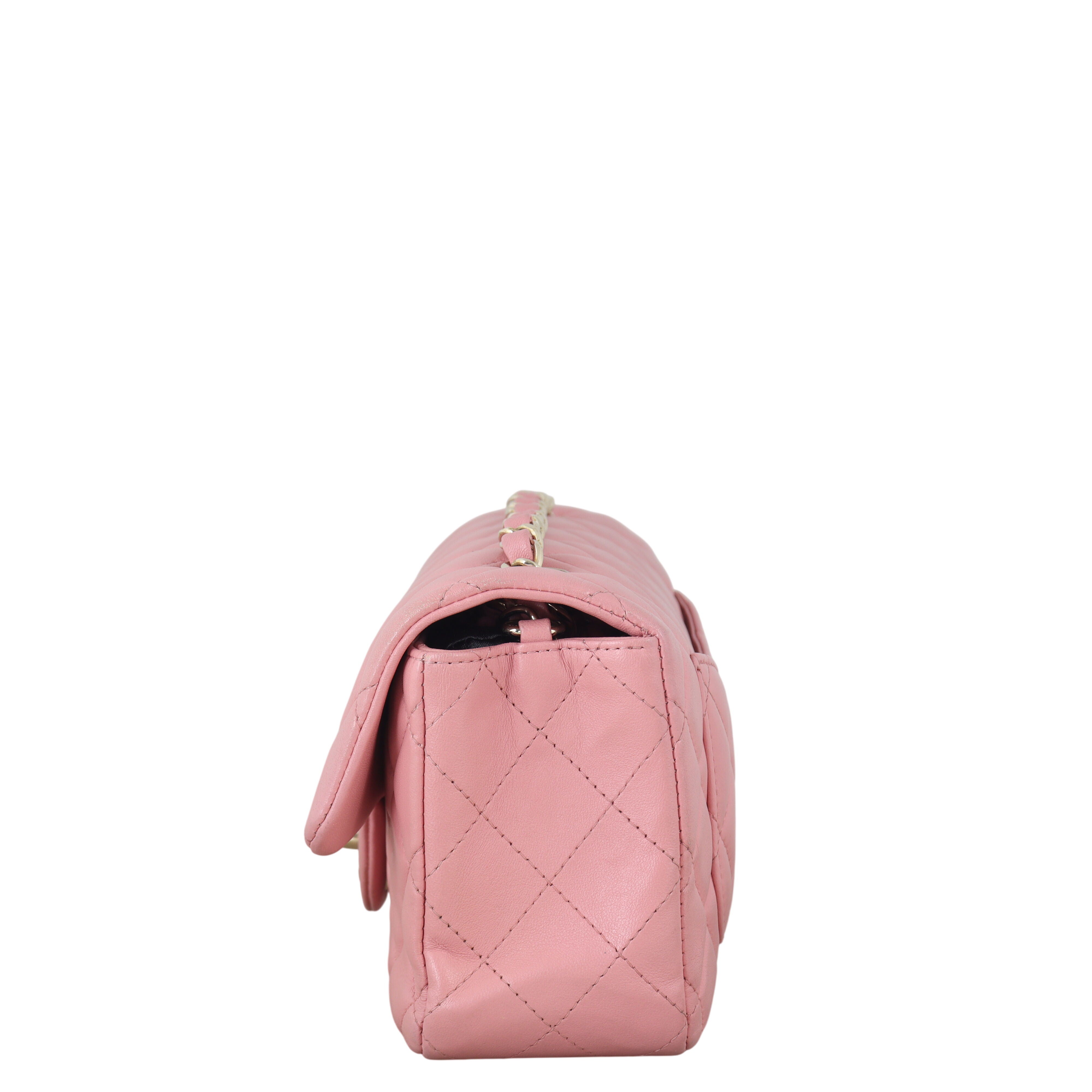 Chanel Classic Flap Mini Rectangular Bag Lambskin