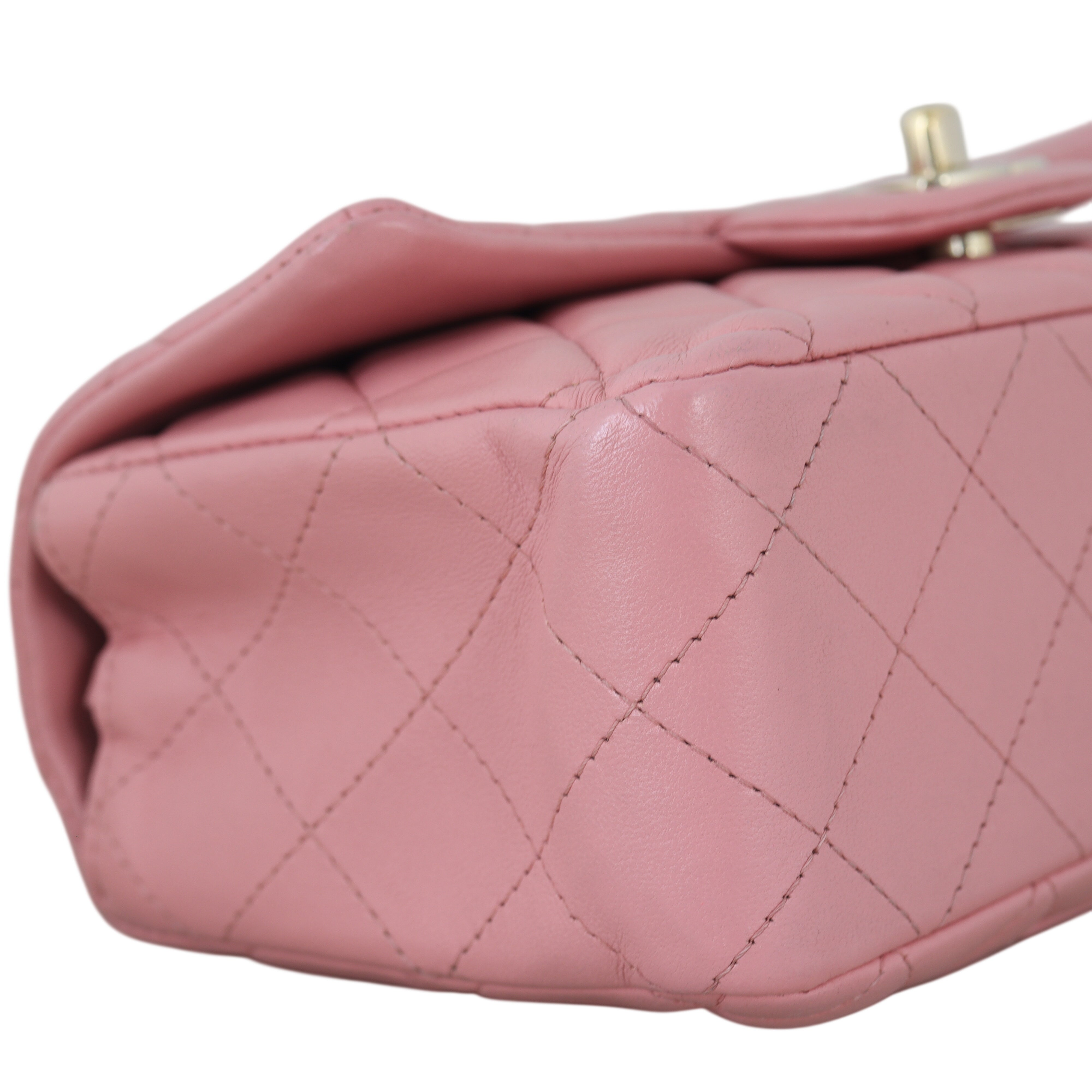 Chanel Classic Flap Mini Rectangular Bag Lambskin