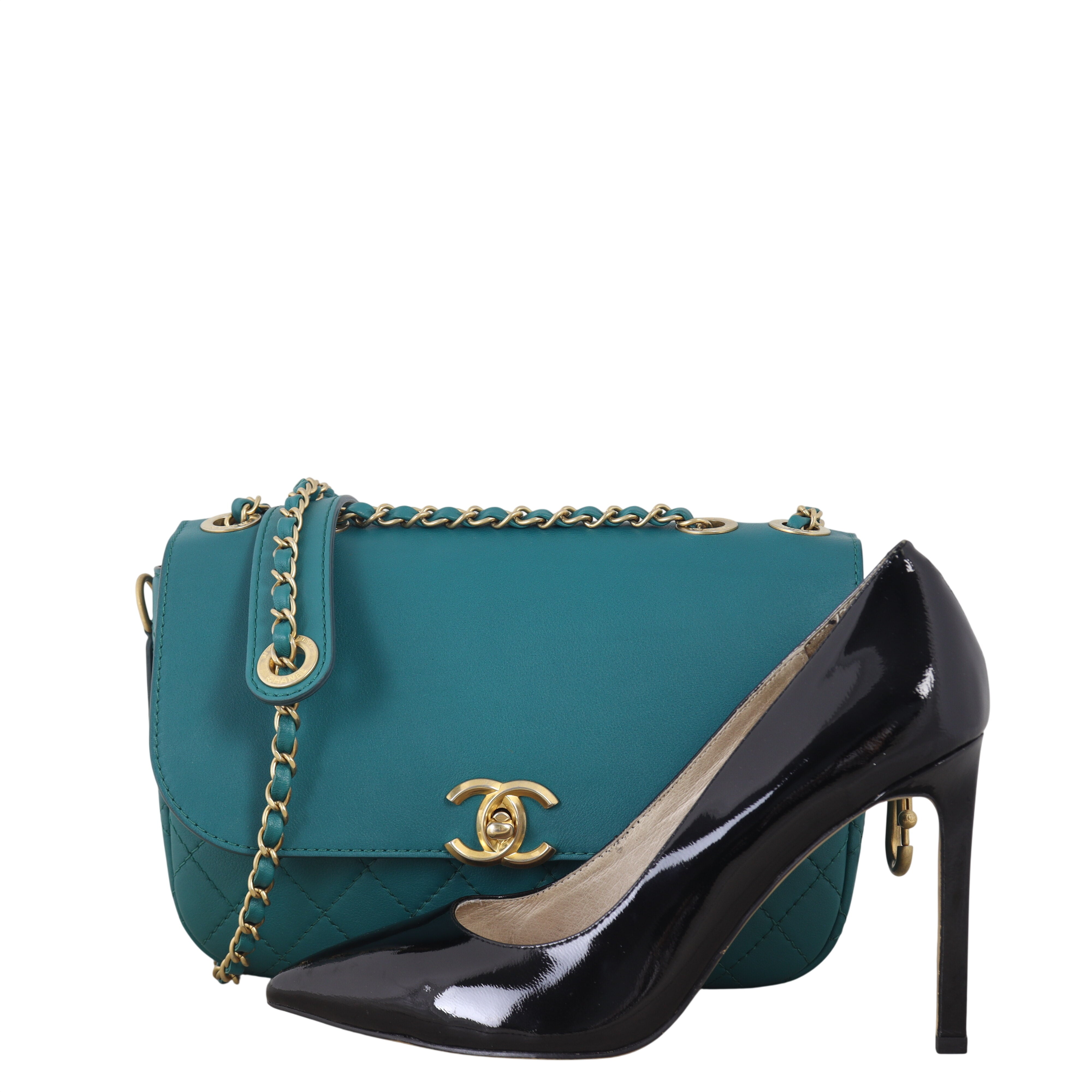 Chanel Multi Pouching Flap Bag with Coin Purse