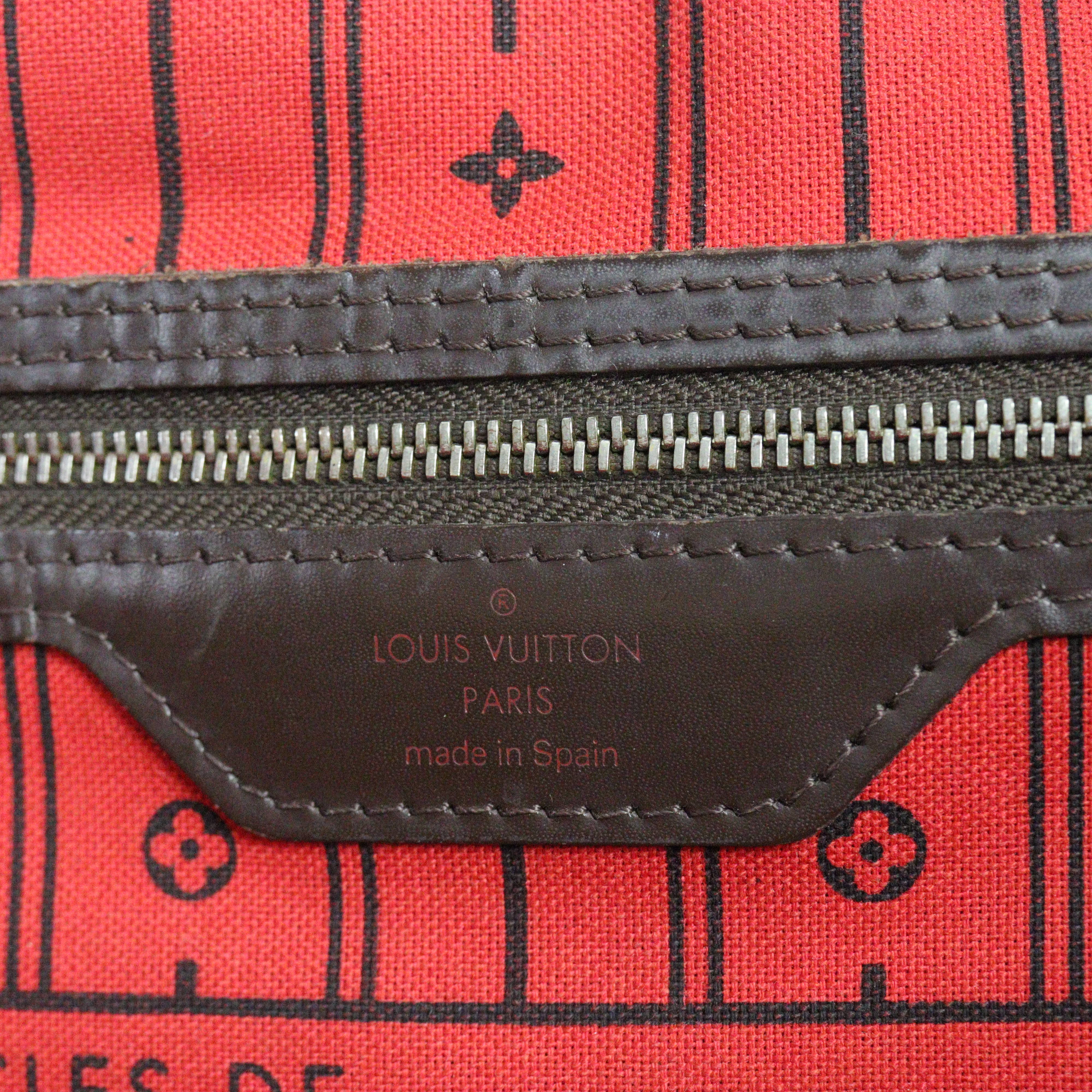 Louis Vuitton Neverfull MM Damier Ebene