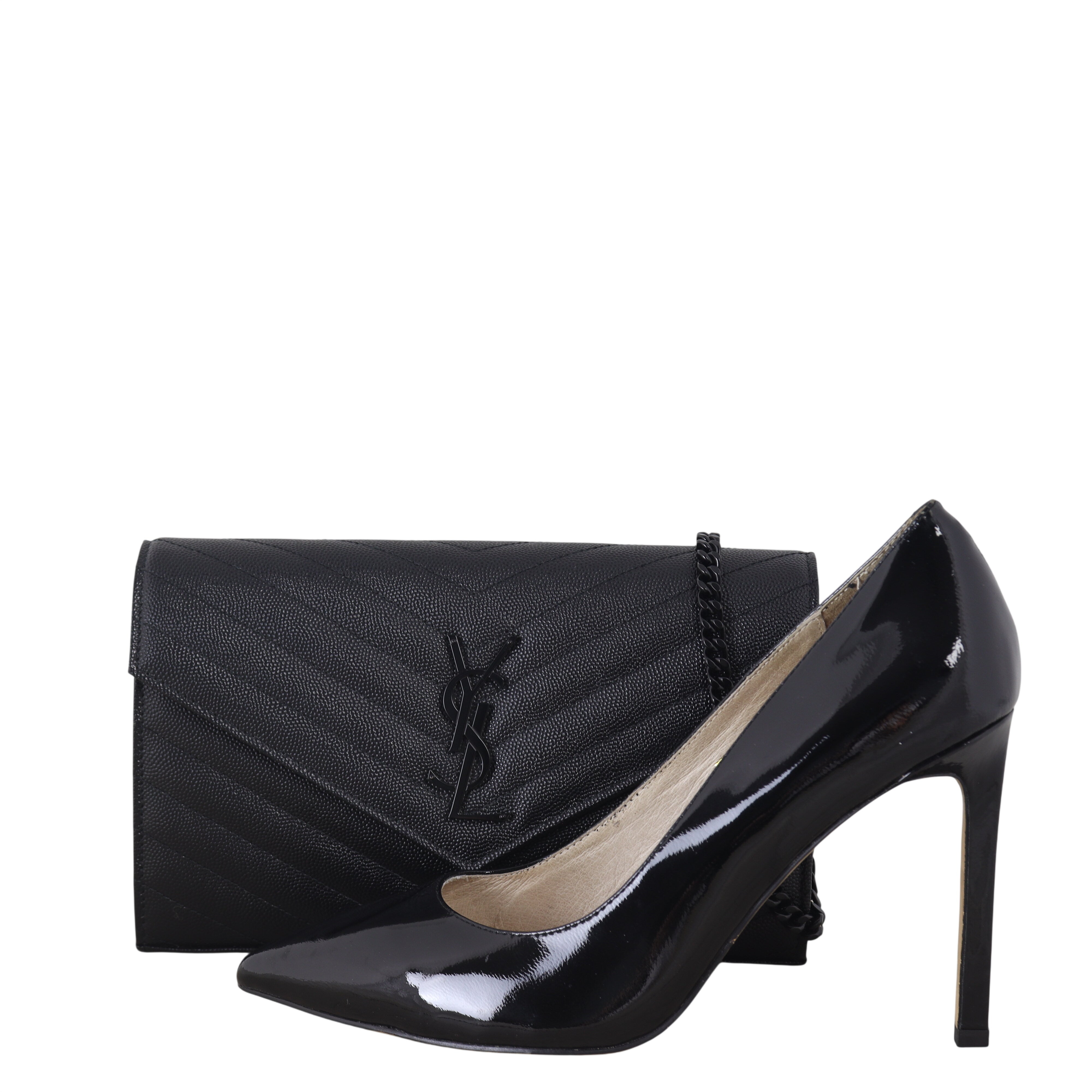 Saint Laurent Cassandre Chain Wallet