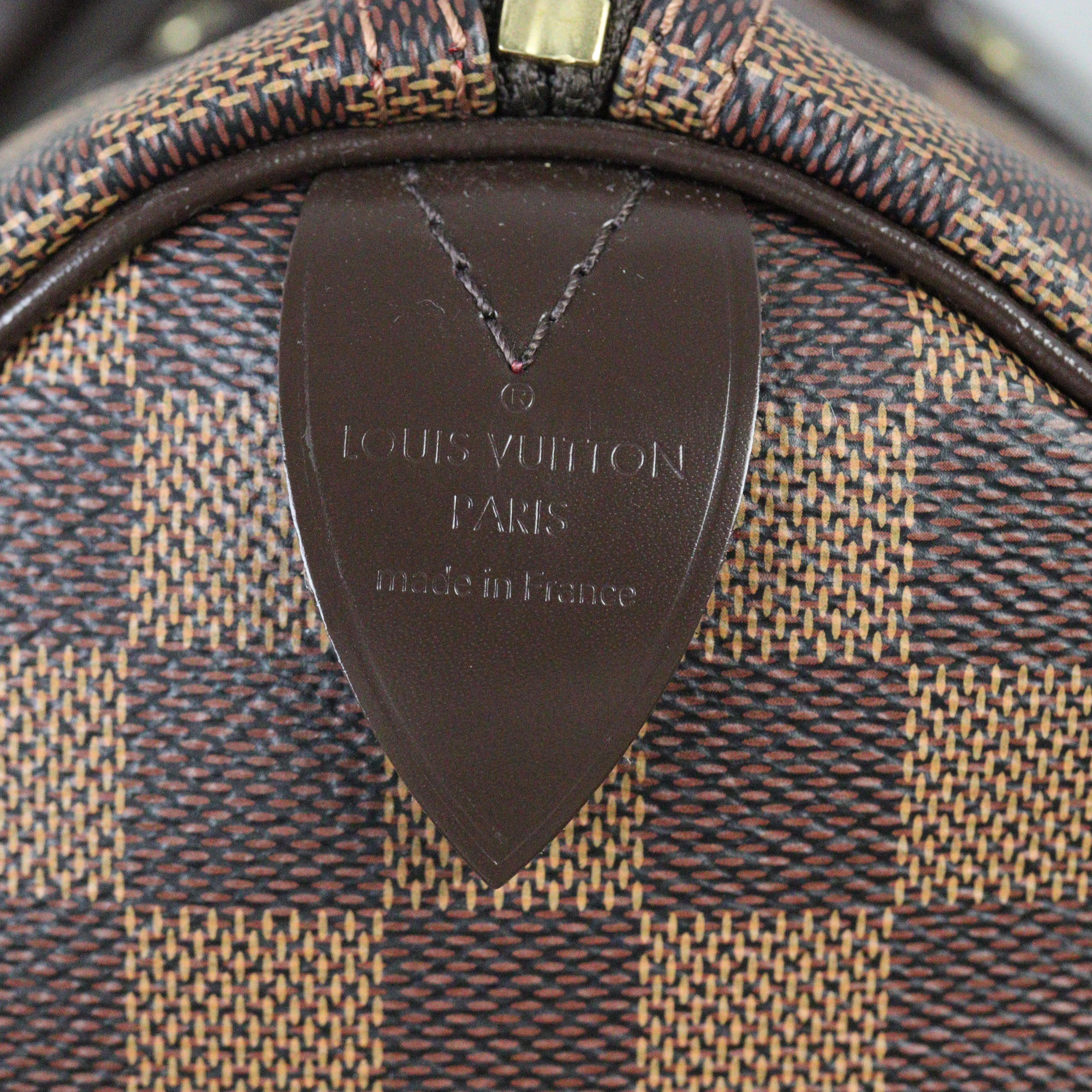 Louis Vuitton Speedy 35 Damier Ebene
