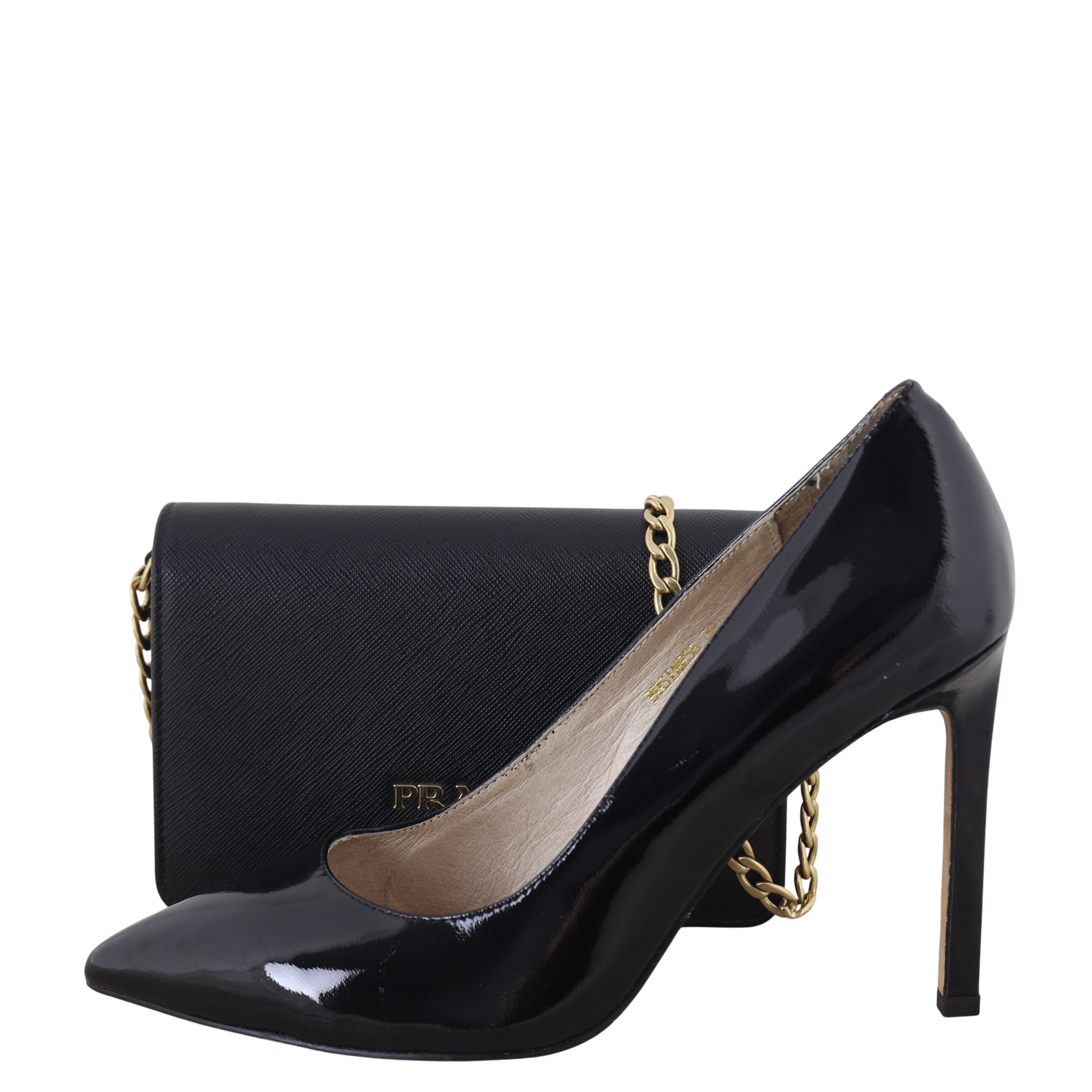 Prada Saffiano Mini Chain Bag