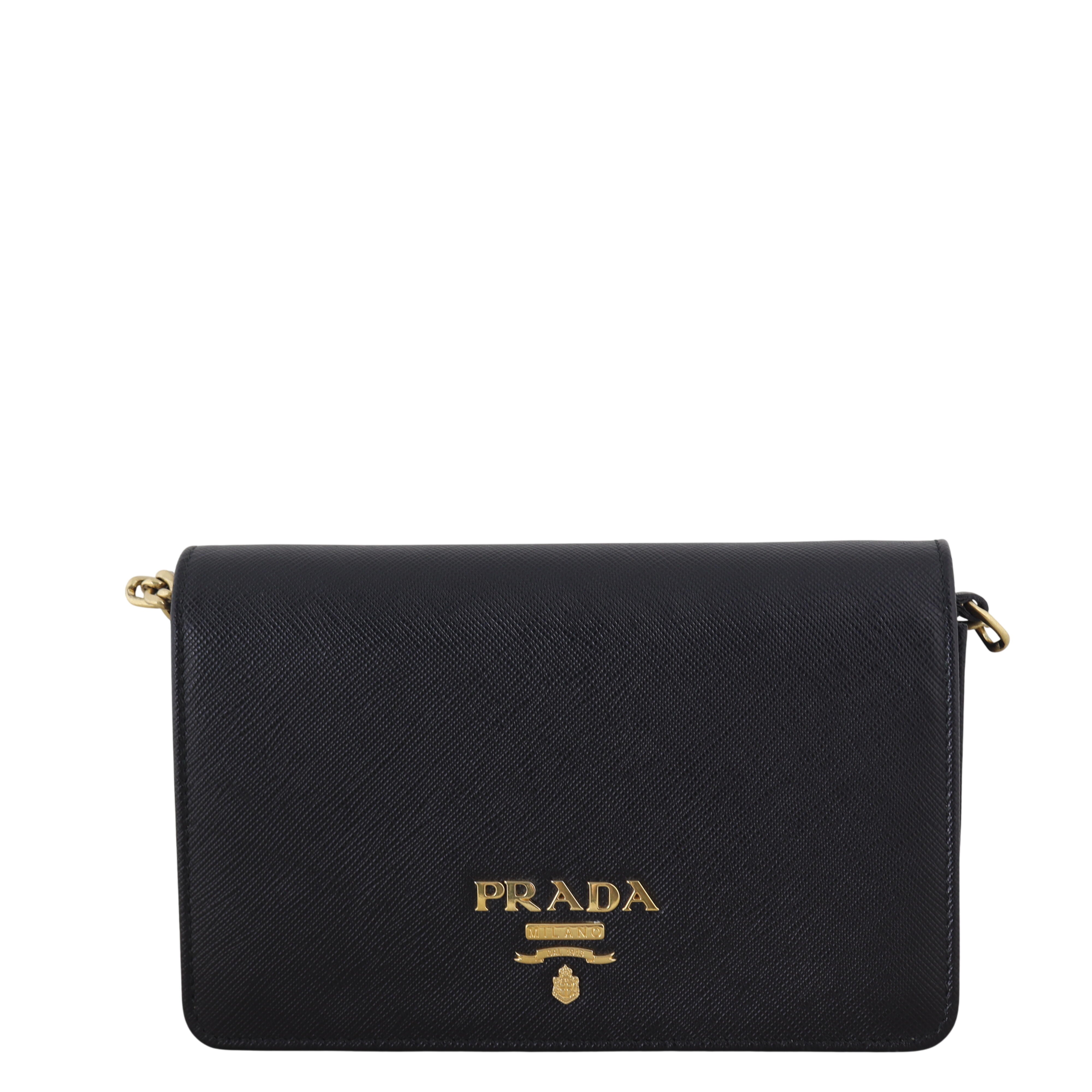 Prada Saffiano Mini Chain Bag