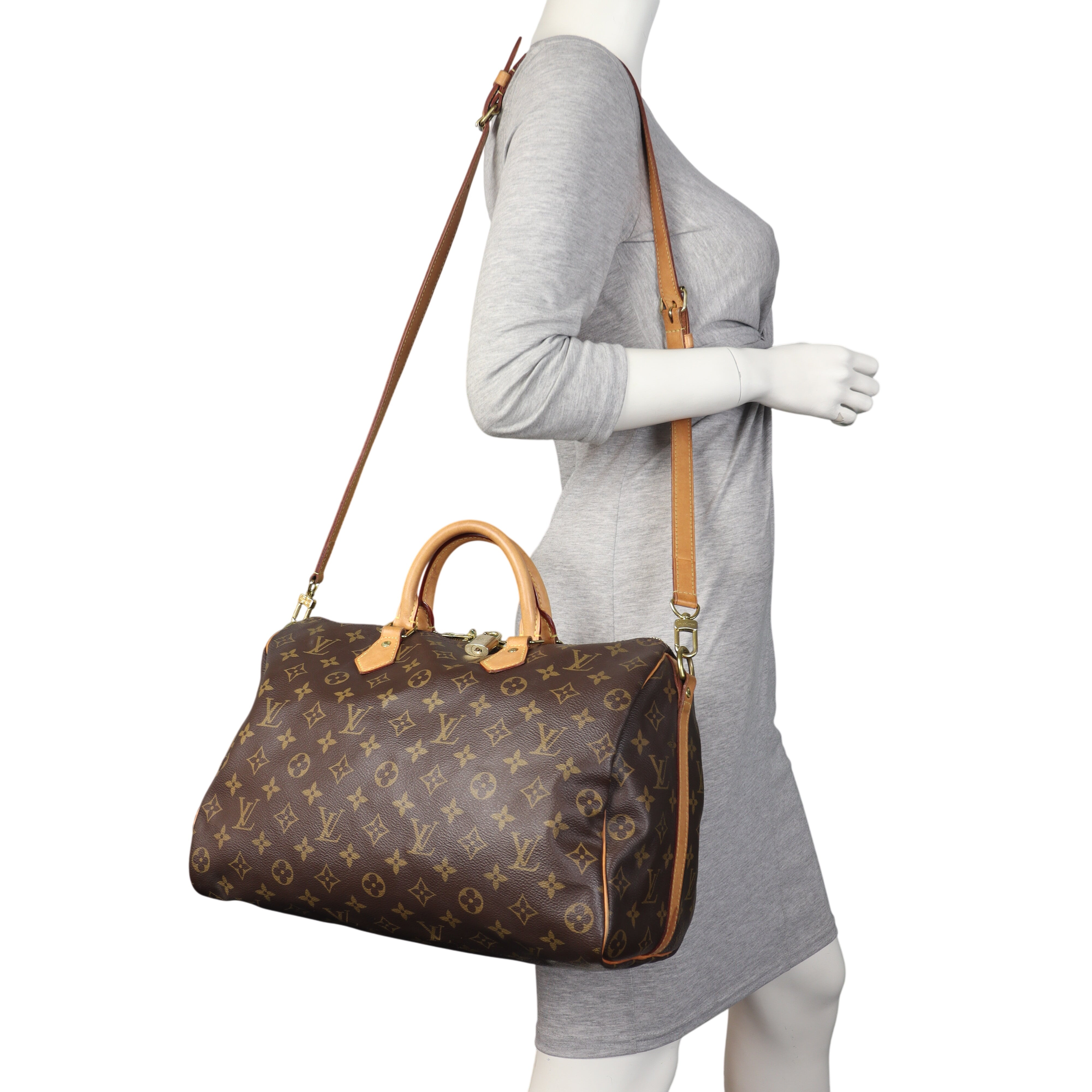 Louis Vuitton Speedy 35 Bandouliere Monogram