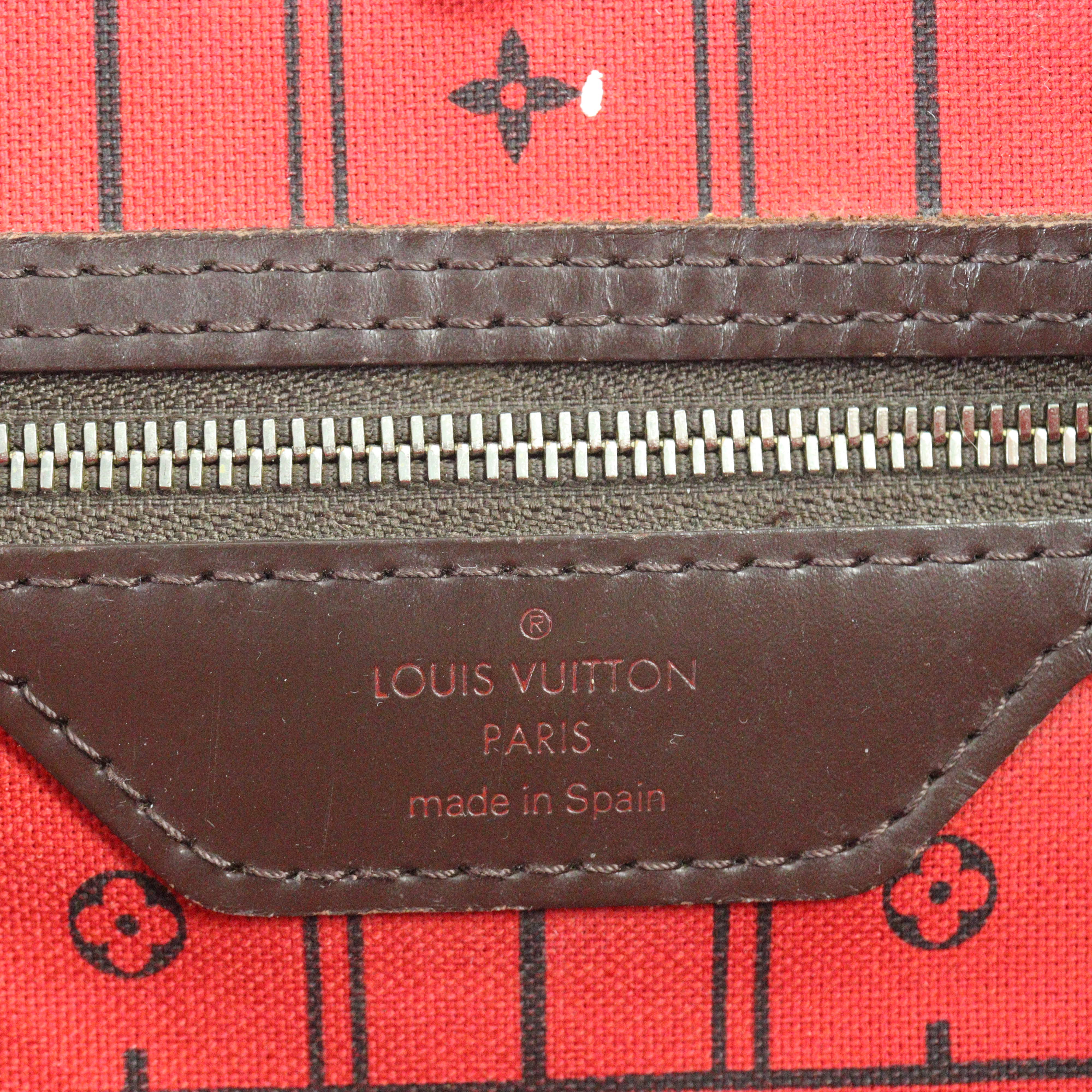 Louis Vuitton Neverfull MM Damier Ebene