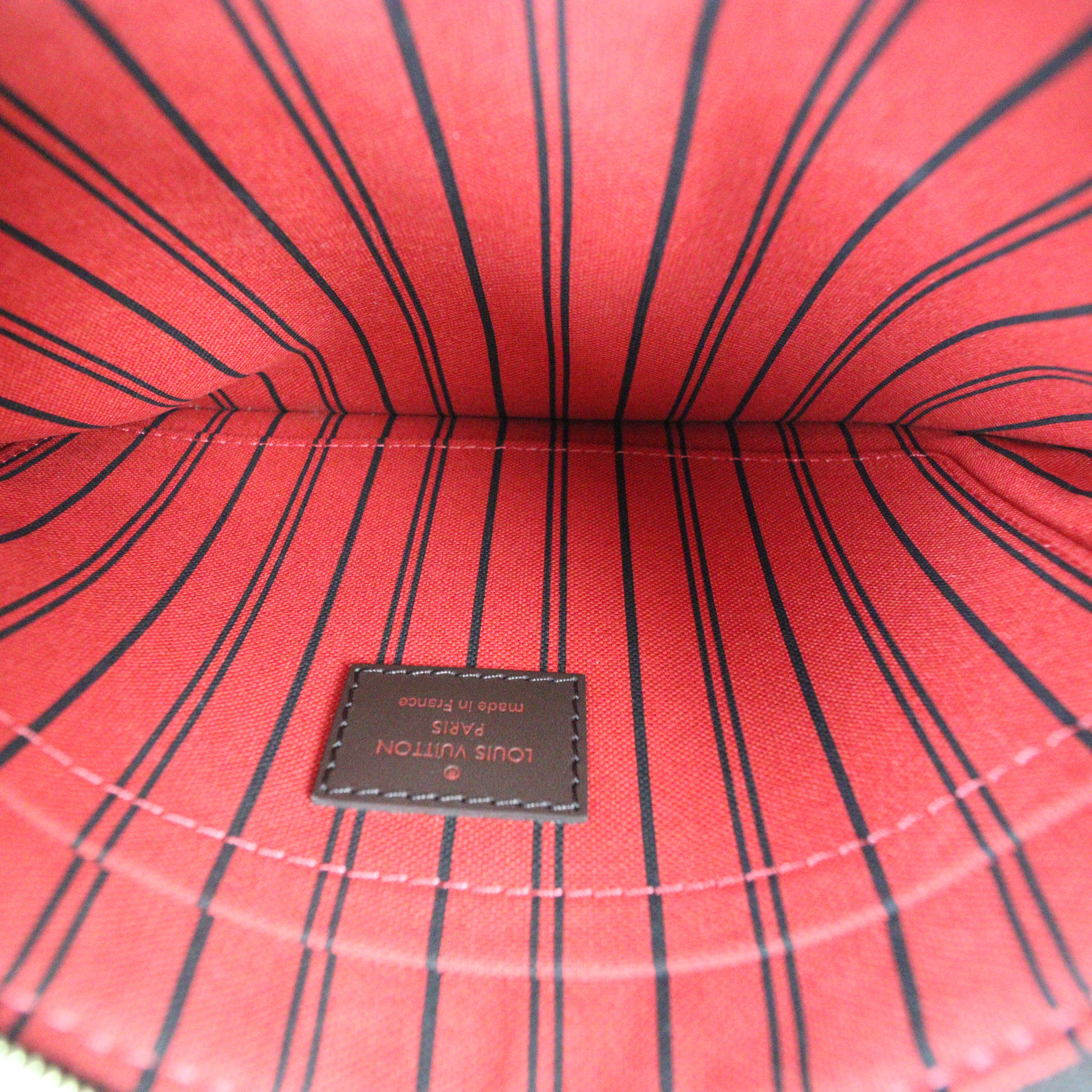 Louis Vuitton Neverfull Pochette Damier Ebene