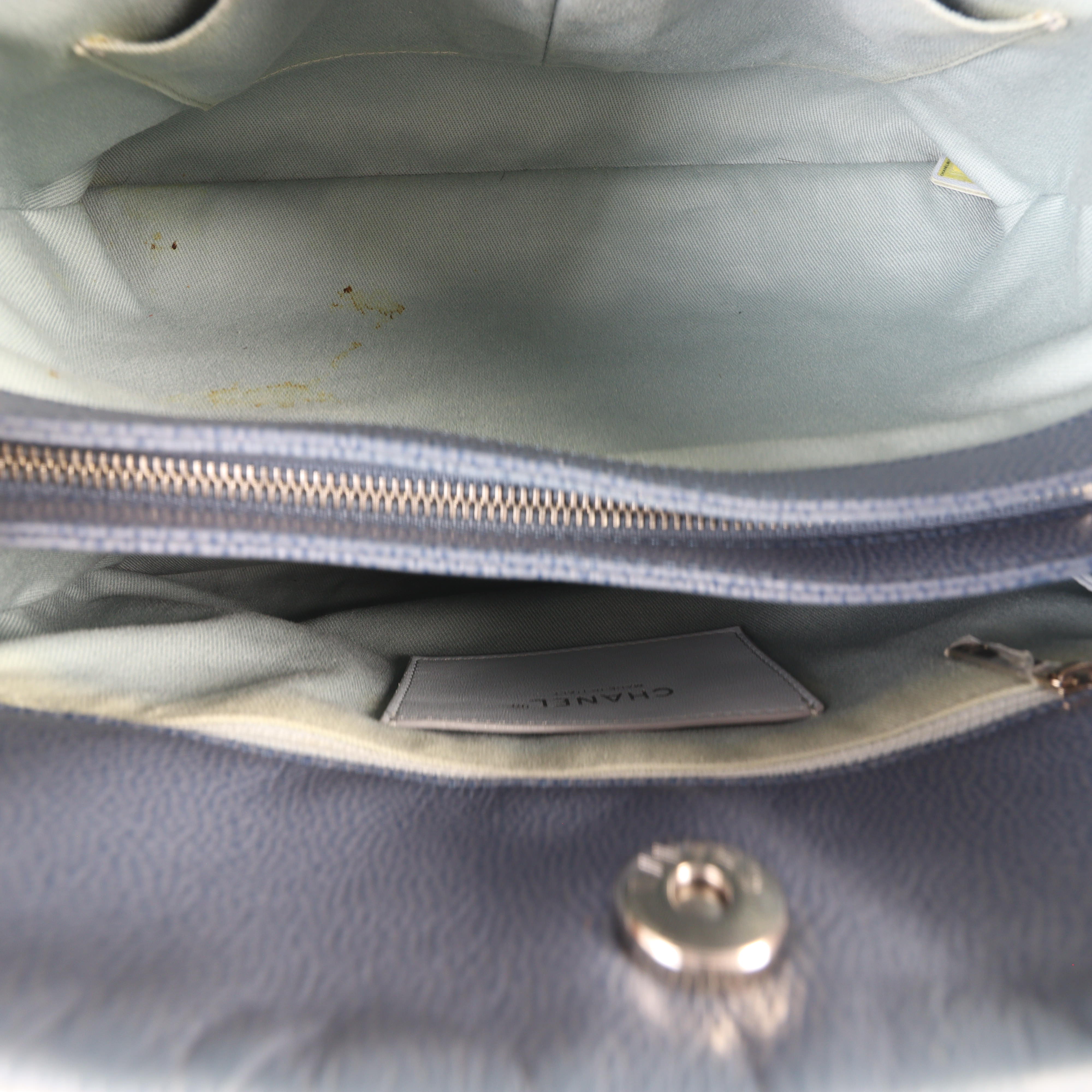 Chanel Just Mademoiselle Bowler Bag Large