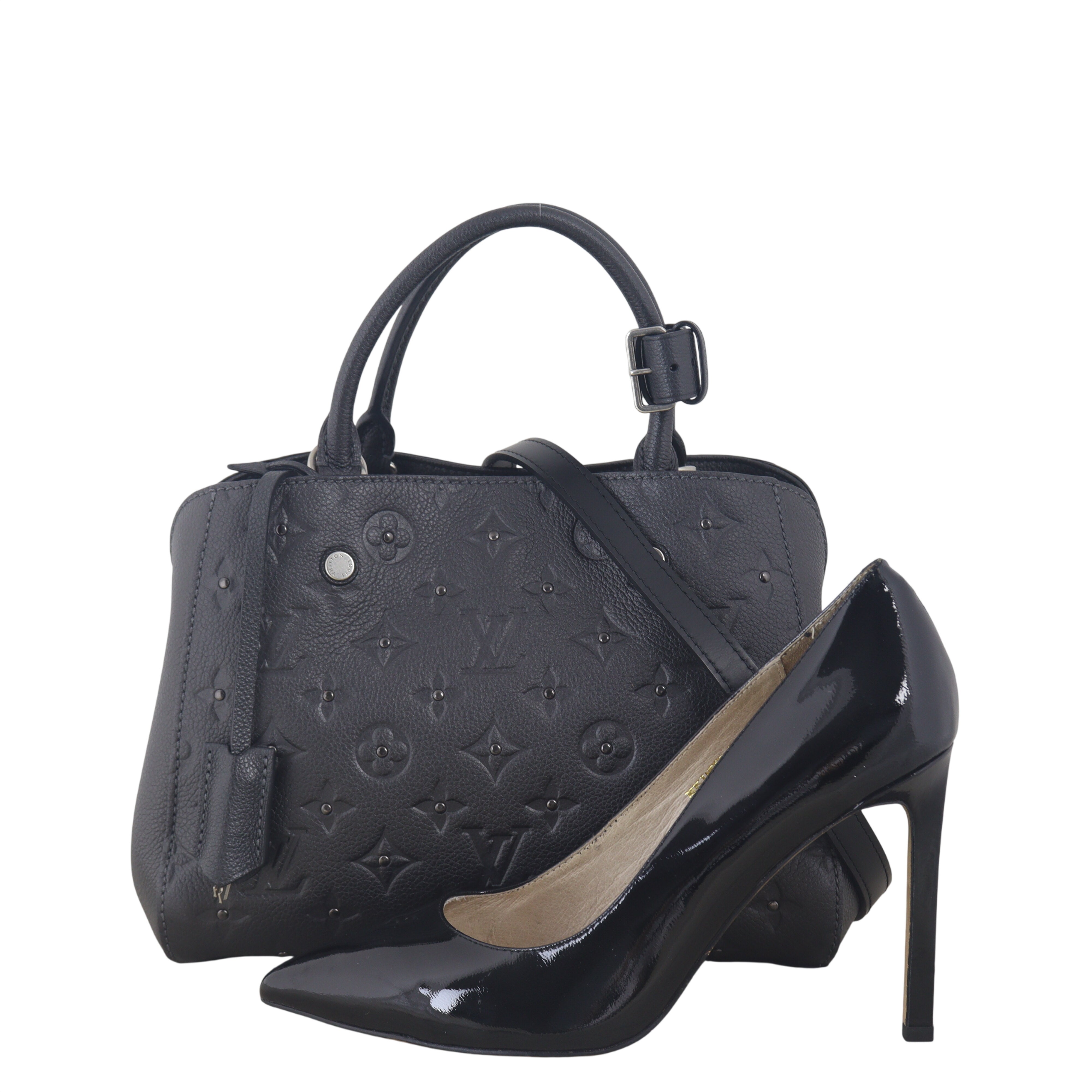 Louis Vuitton Montaigne BB Monogram Empreinte Studded