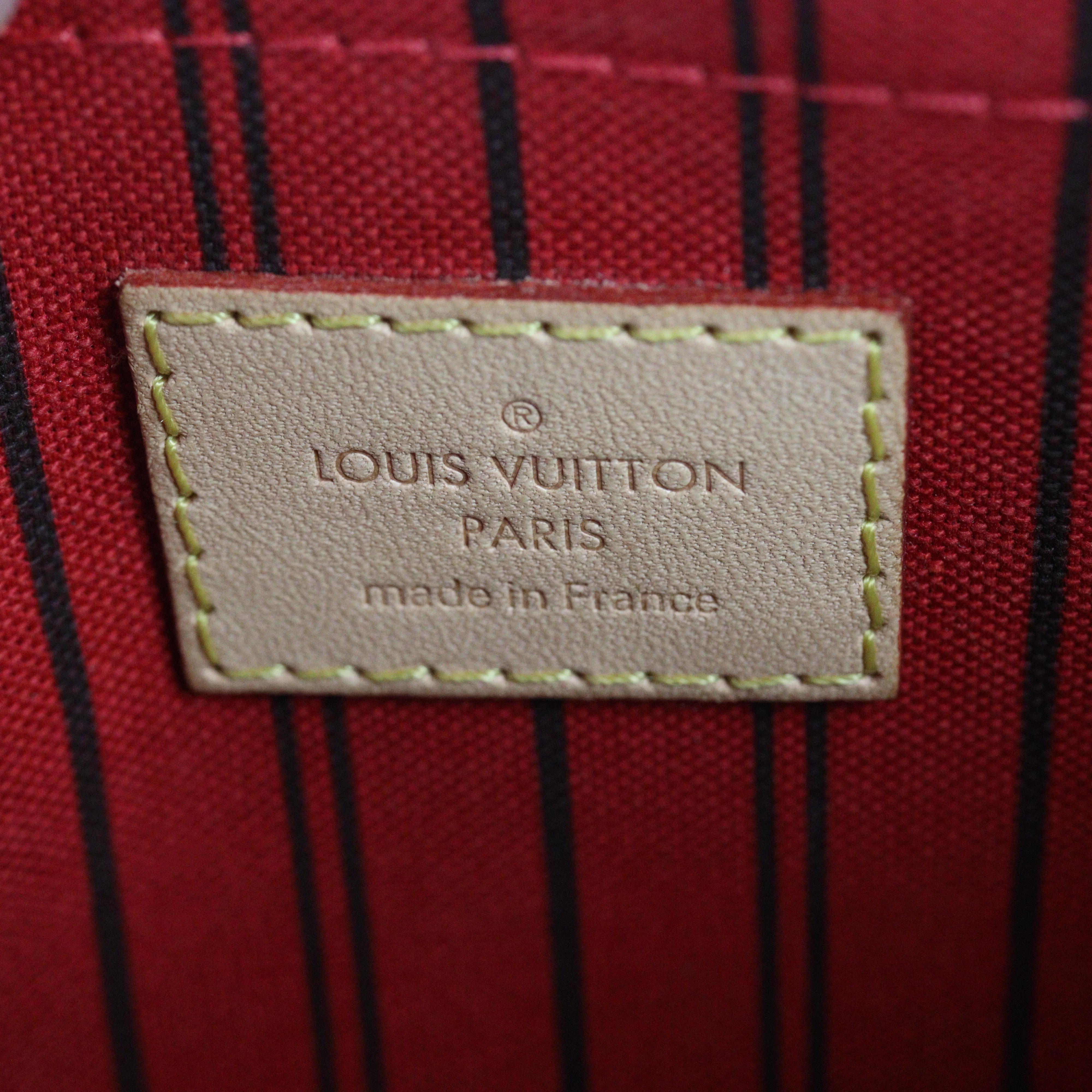 Louis Vuitton Neverfull Pochette Monogram