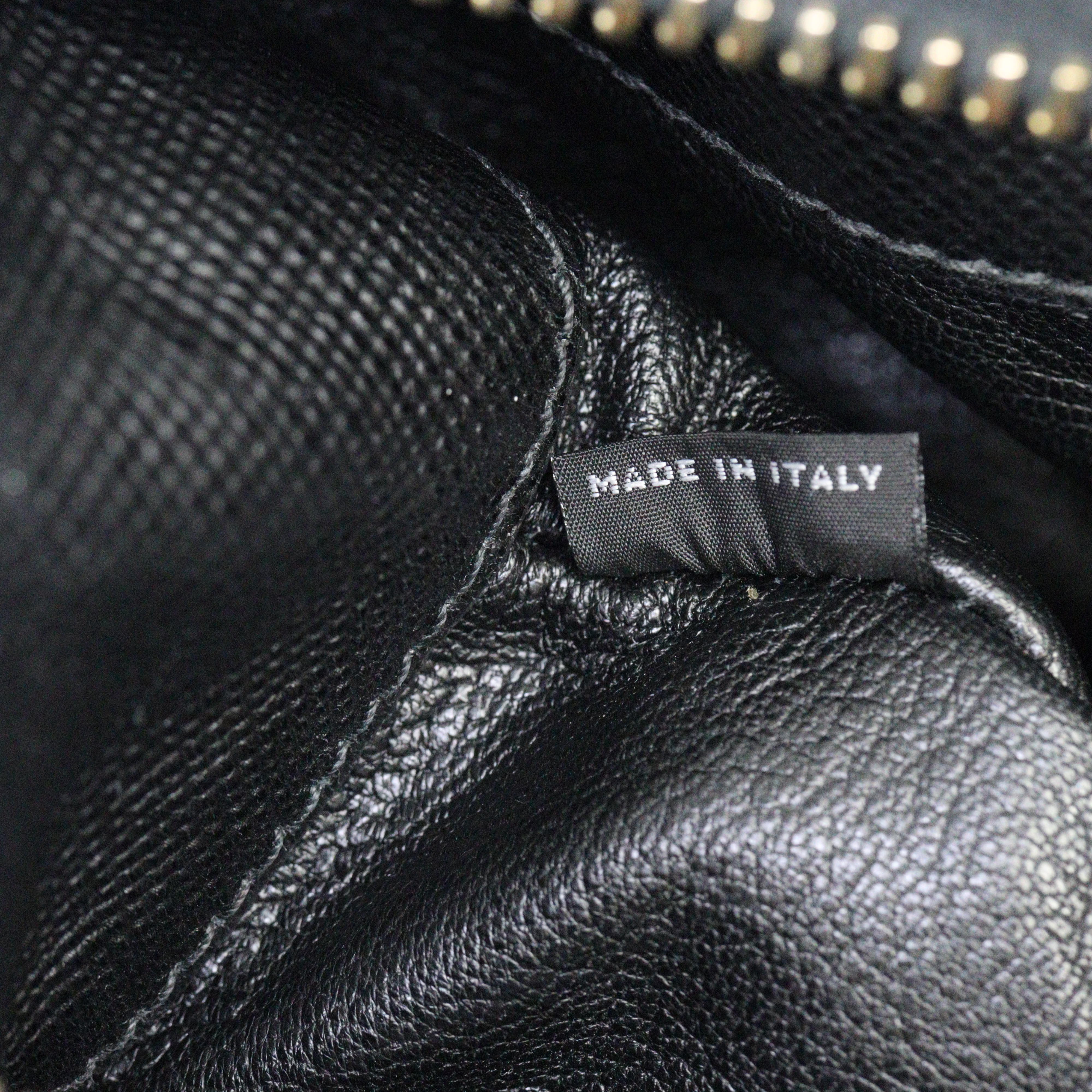 Prada Saffiano Cuir Triple Zip Dome Bag