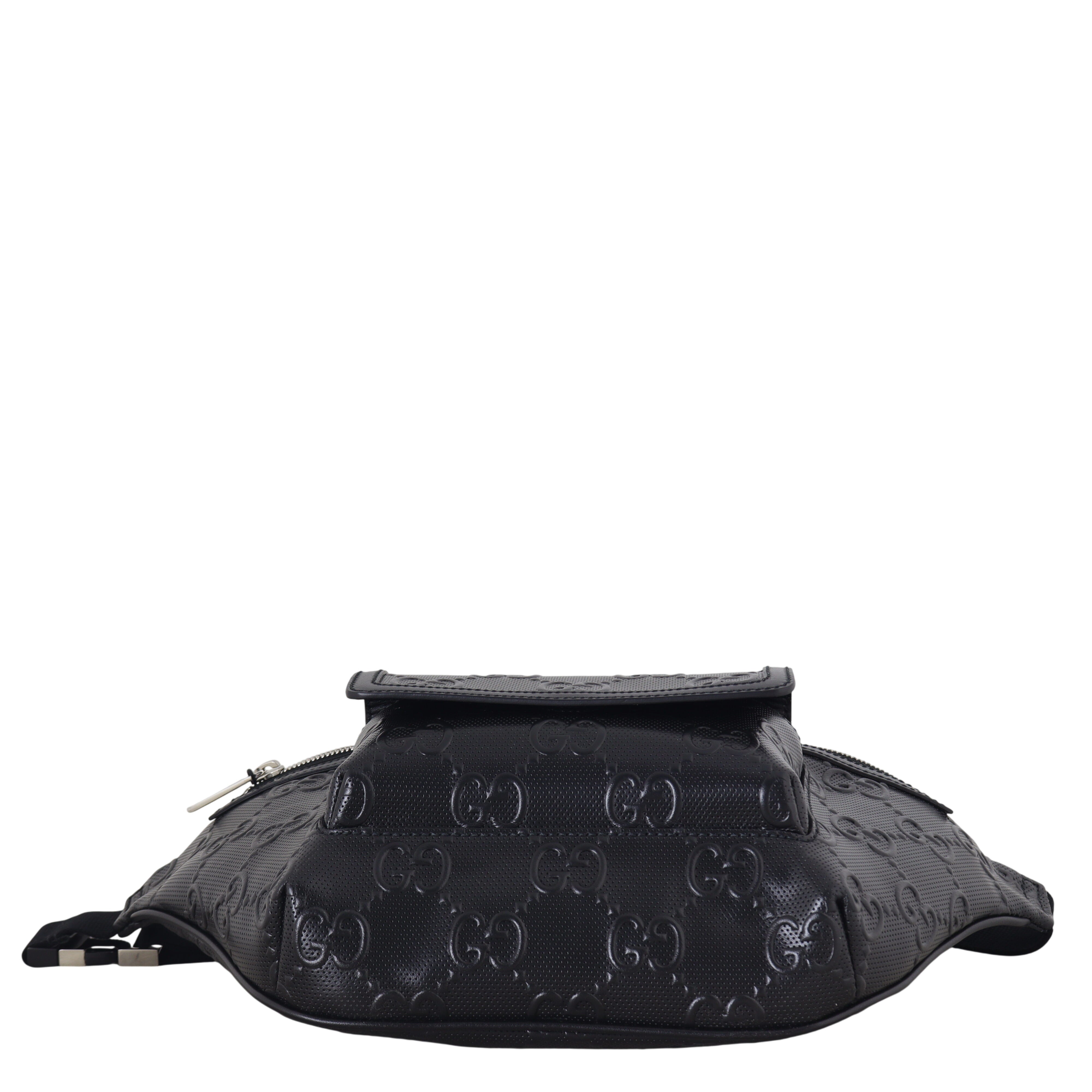 Gucci GG Embossed Leather Belt Bag