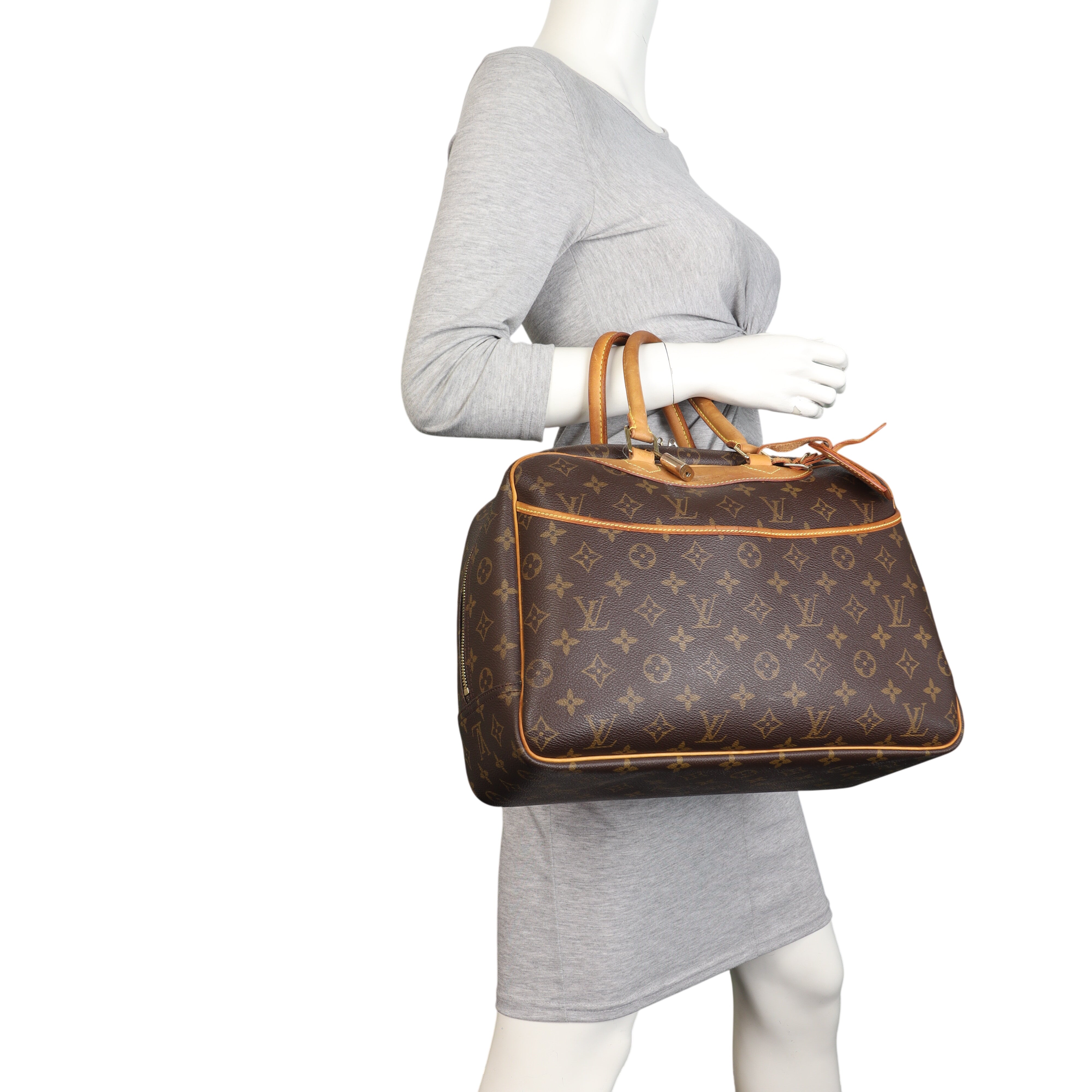 Louis Vuitton Deauville Bowling Vanity Monogram