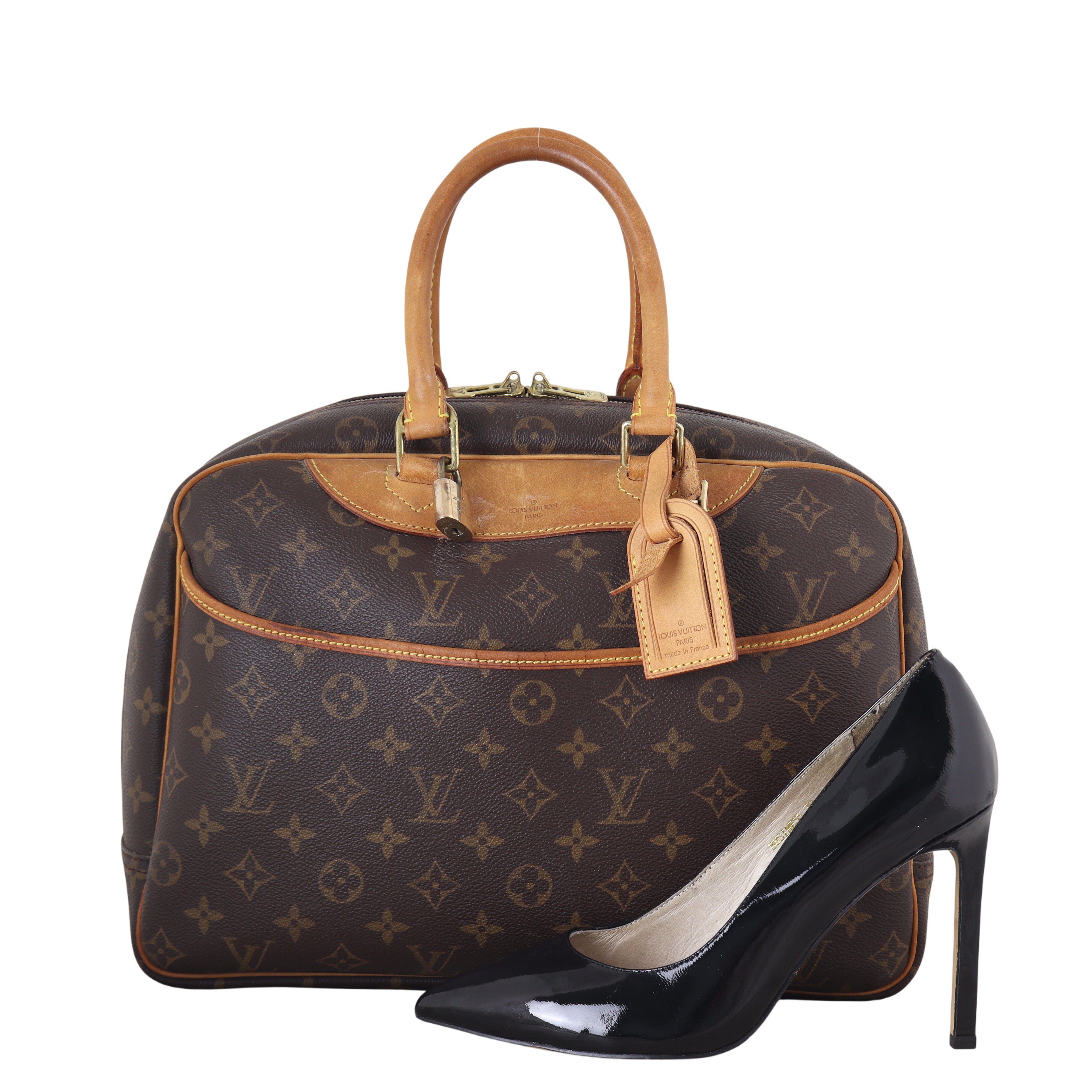 Louis Vuitton Deauville Bowling Vanity Monogram
