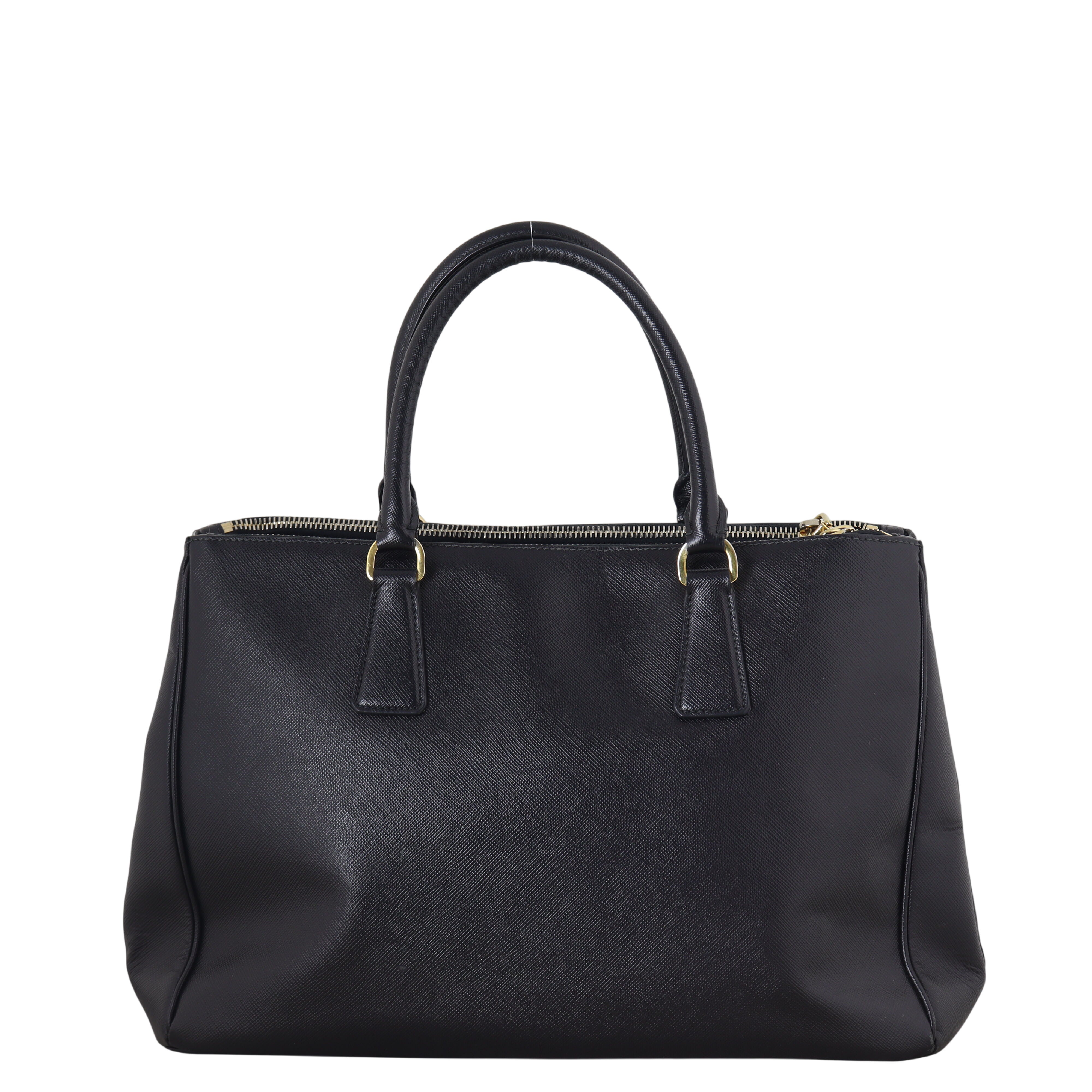 Prada Saffiano Lux Galleria Double Zip Tote Medium