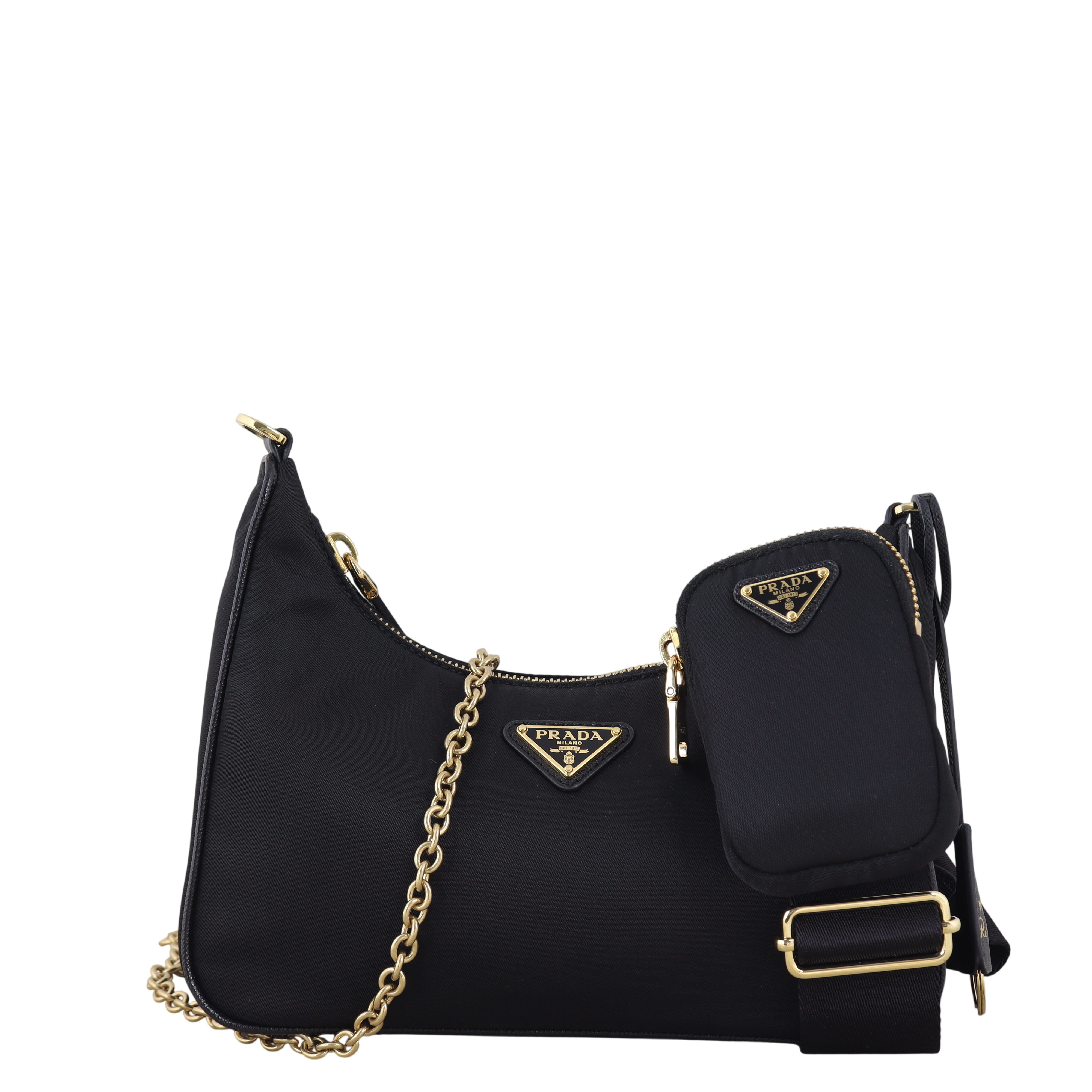 Prada Re-Edition 2005 Tessuto Shoulder Bag