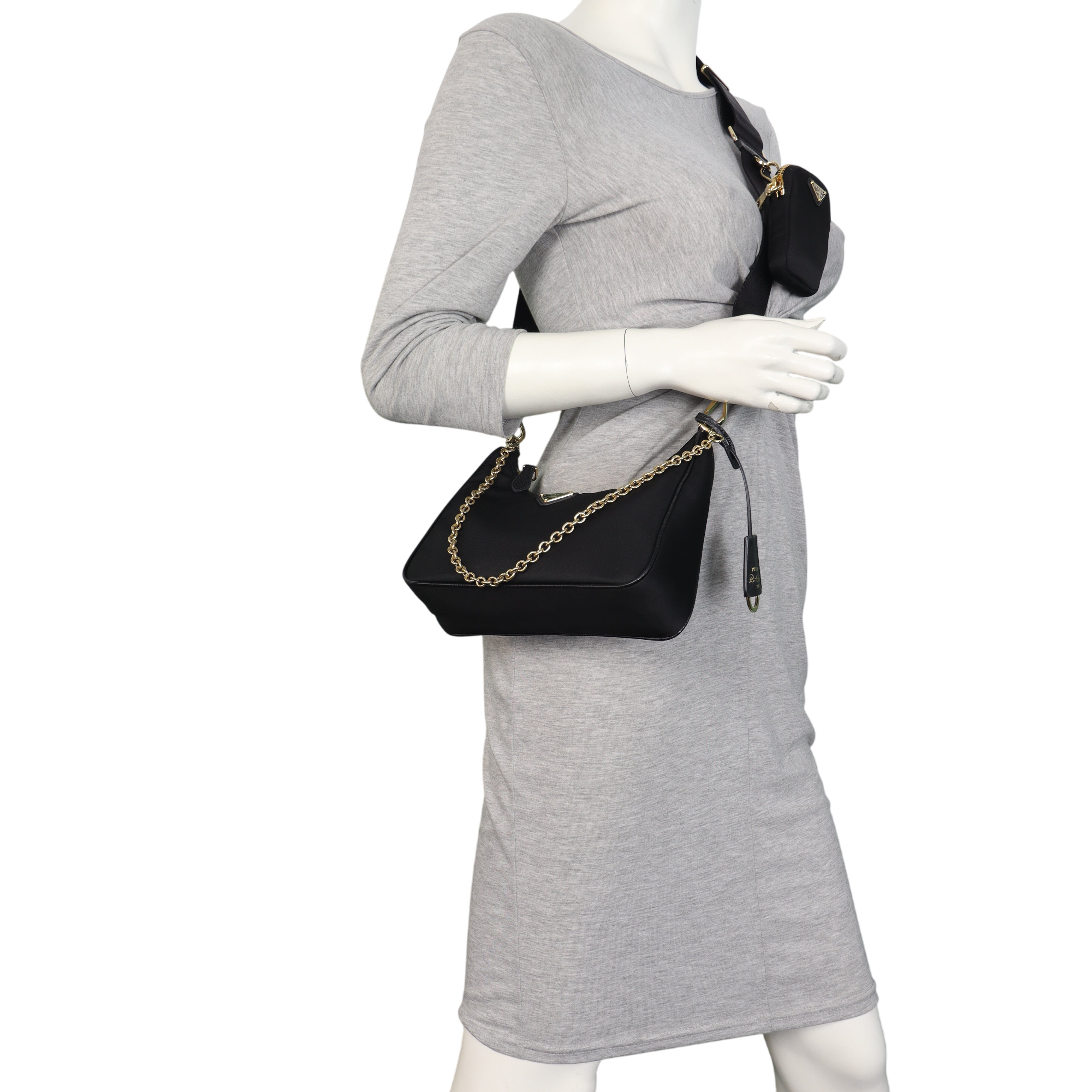 Prada Re-Edition 2005 Tessuto Shoulder Bag