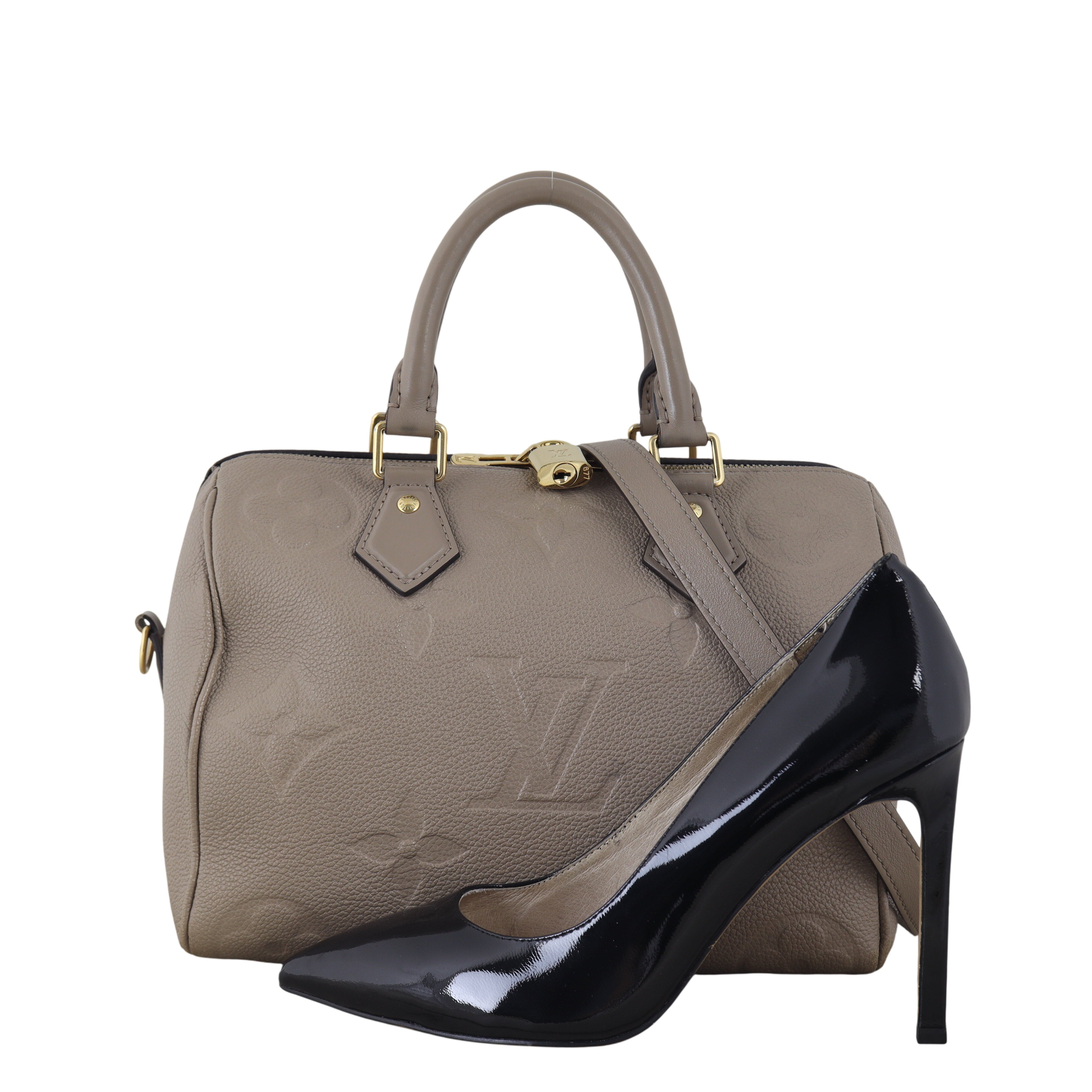 Louis Vuitton Speedy 25 Bandouliere Monogram Empreinte Giant